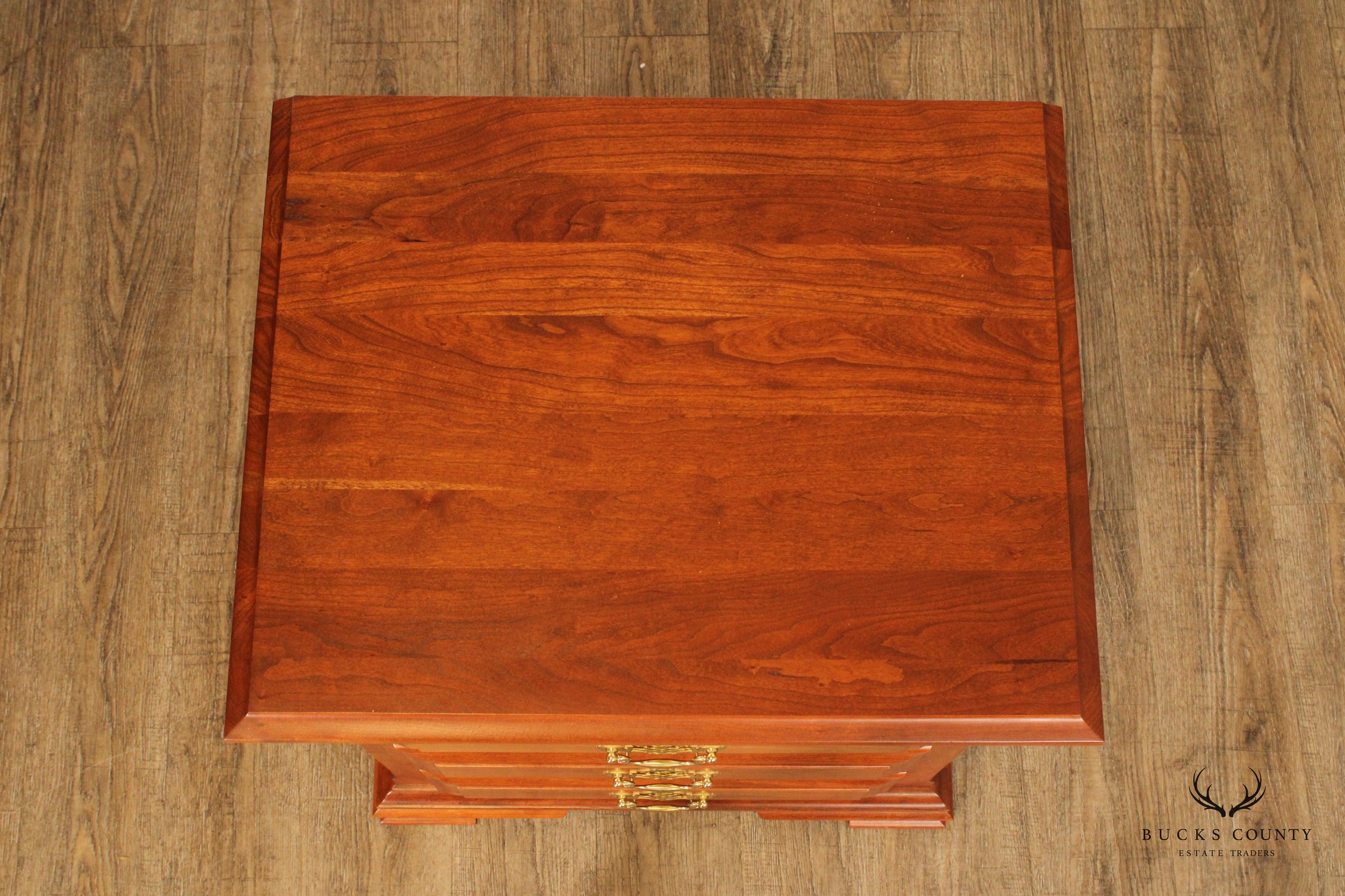 Millcraft 'Victoria's Tradition' Solid Cherry Three-Drawer Nightstand