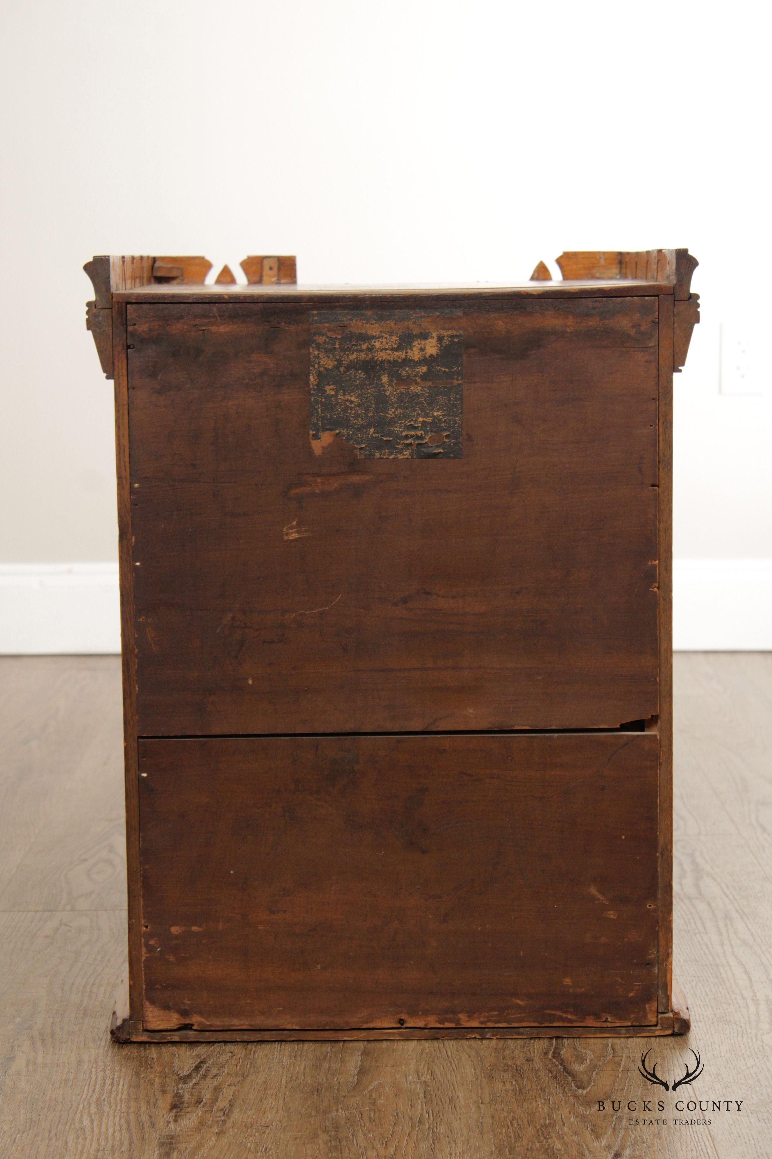 M. Heminway & Sons Antique Spool Cabinet