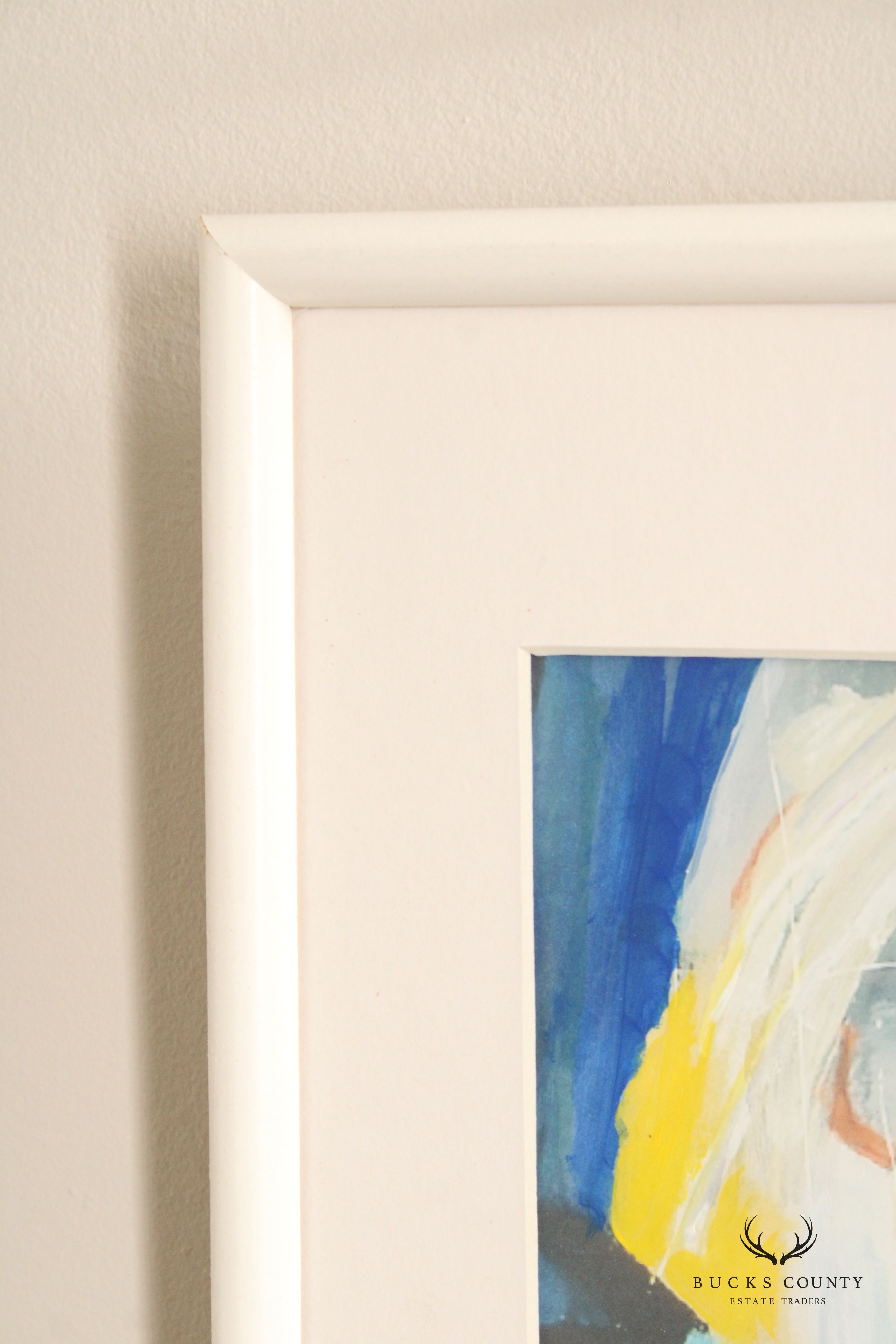 Luis Martinez Contemporary Abstract Framed Print