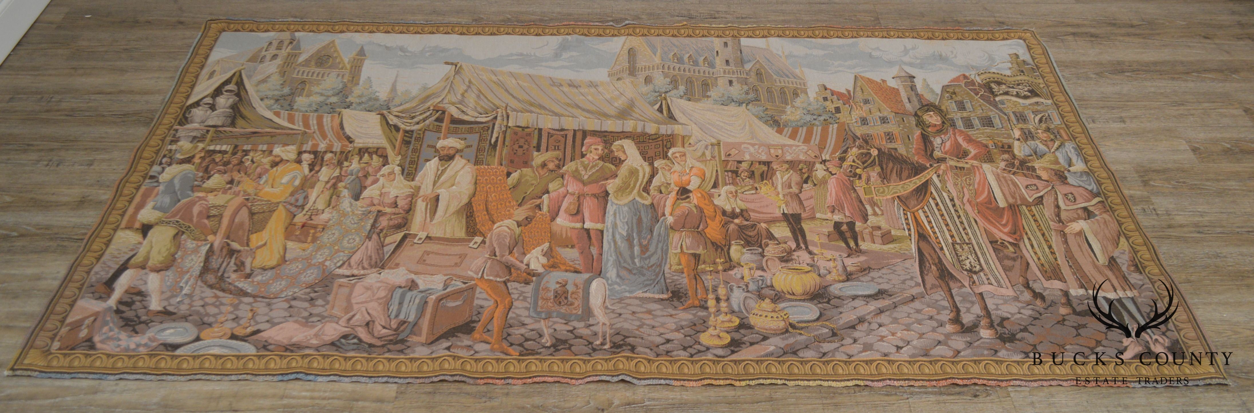 High Quality Belgium Wall Tapestry Large 4'x8'