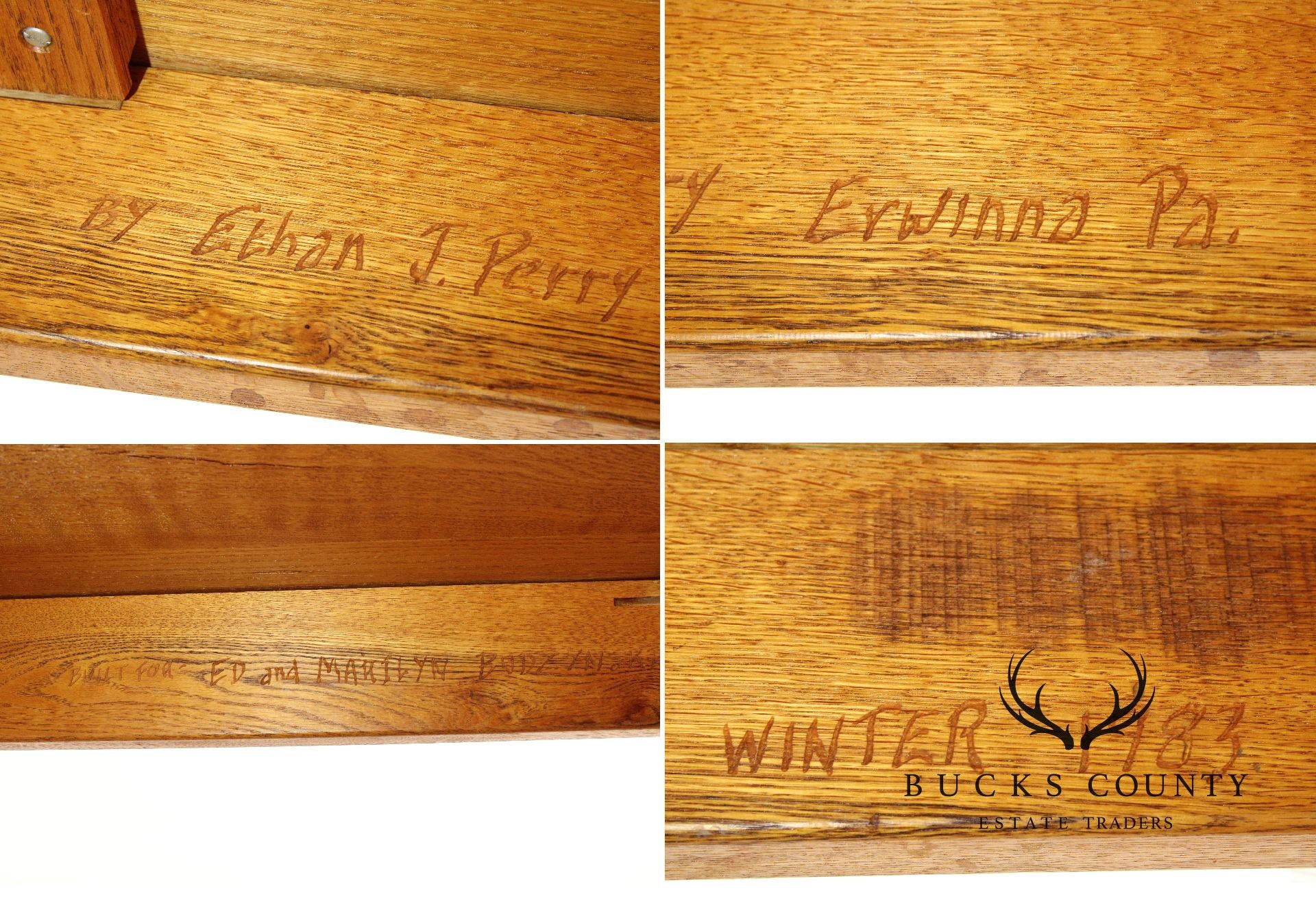 Ethan J Perry Studio Crafted Oak Dining Table