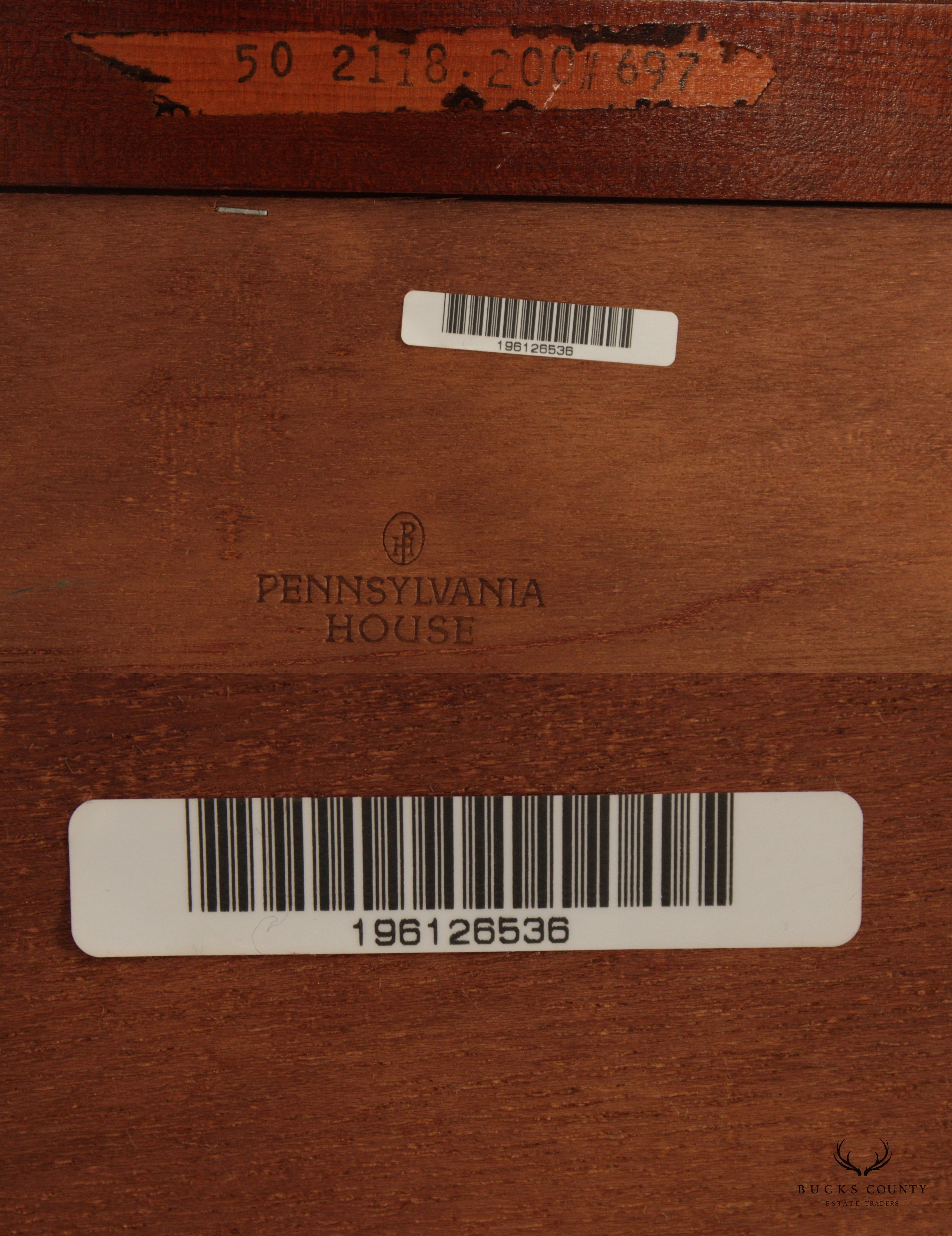 Pennsylvania House Traditional Cherry Beveled Wall Mirror