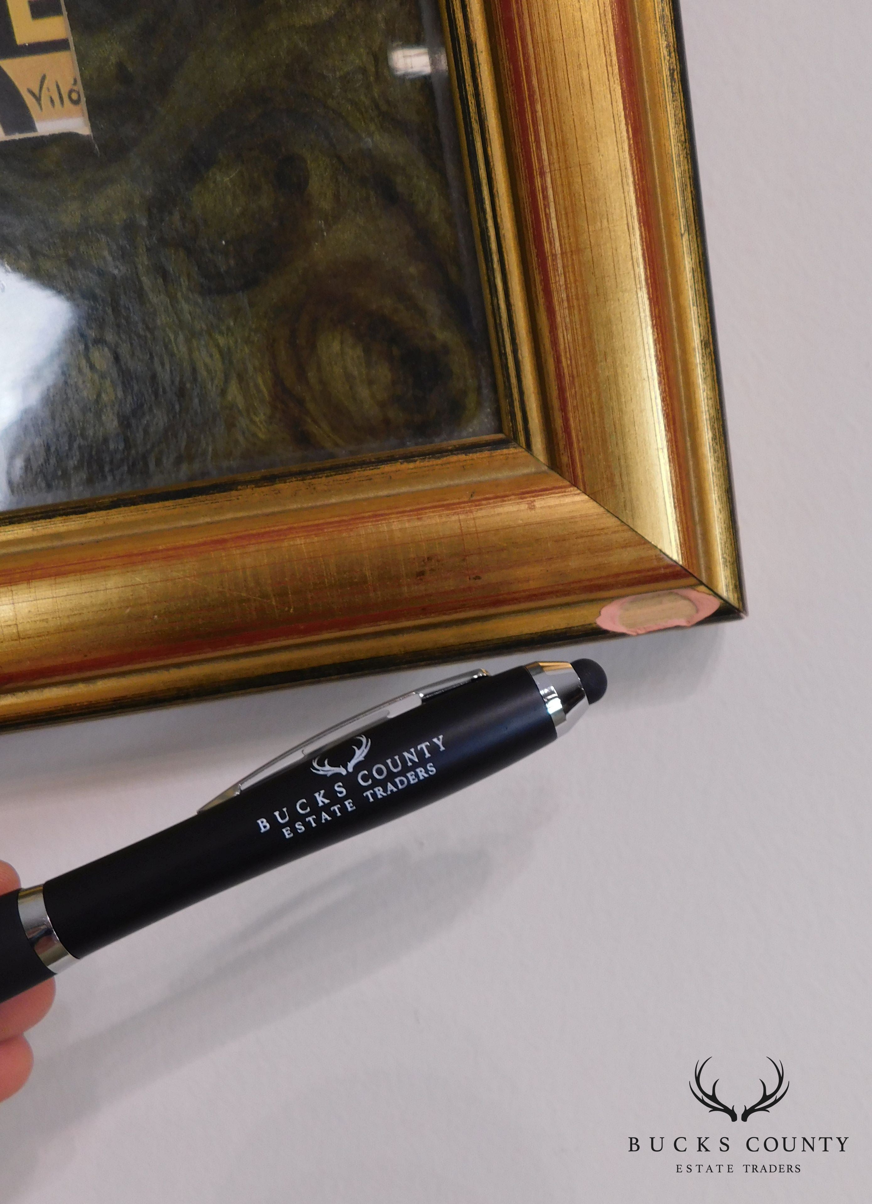 Framed Reproduction "Savon Palmolive" 1920's Advertisement by Vilá Paris