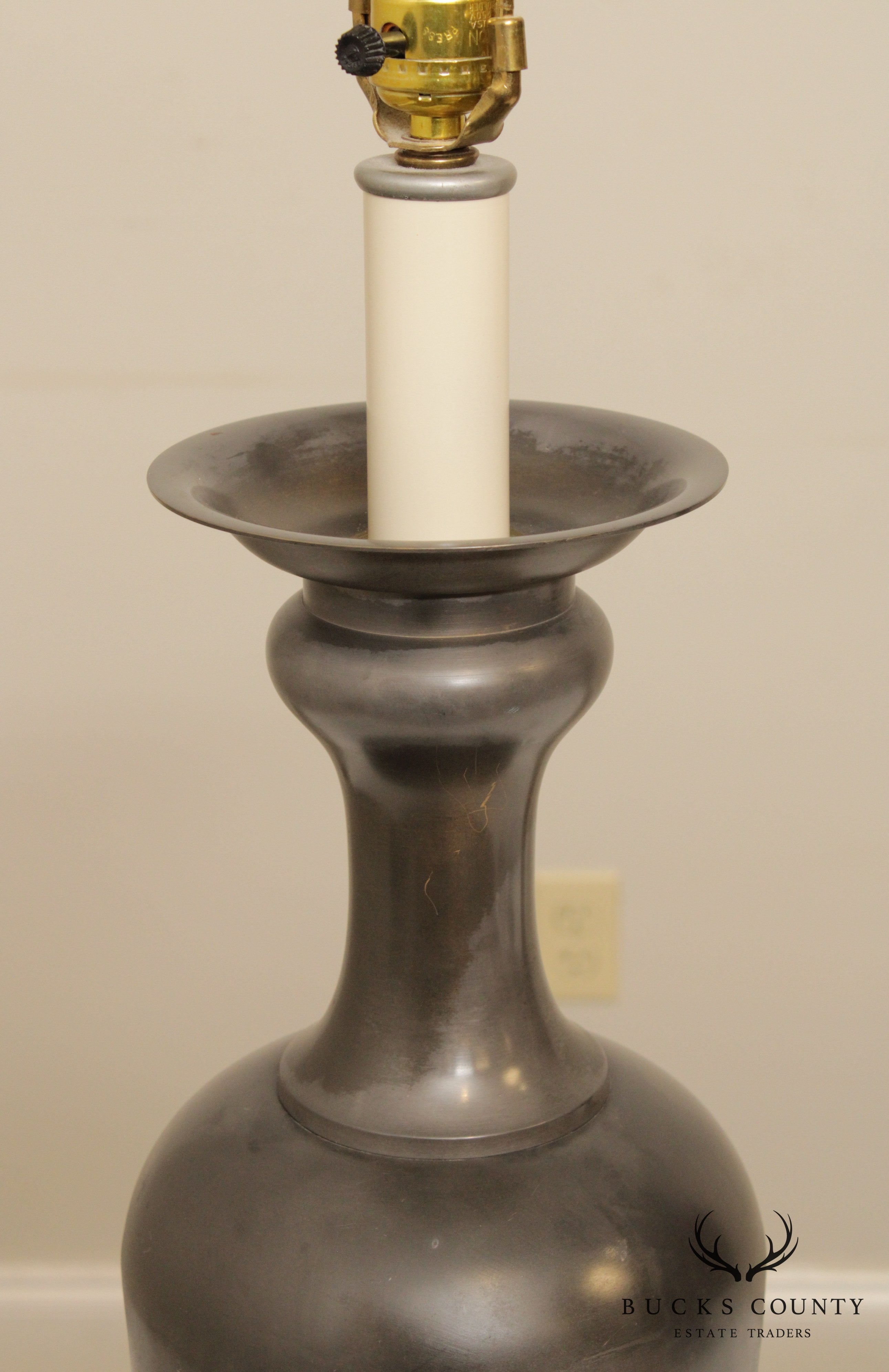 Mid Century Modern James Mont Style Pair Table Lamps