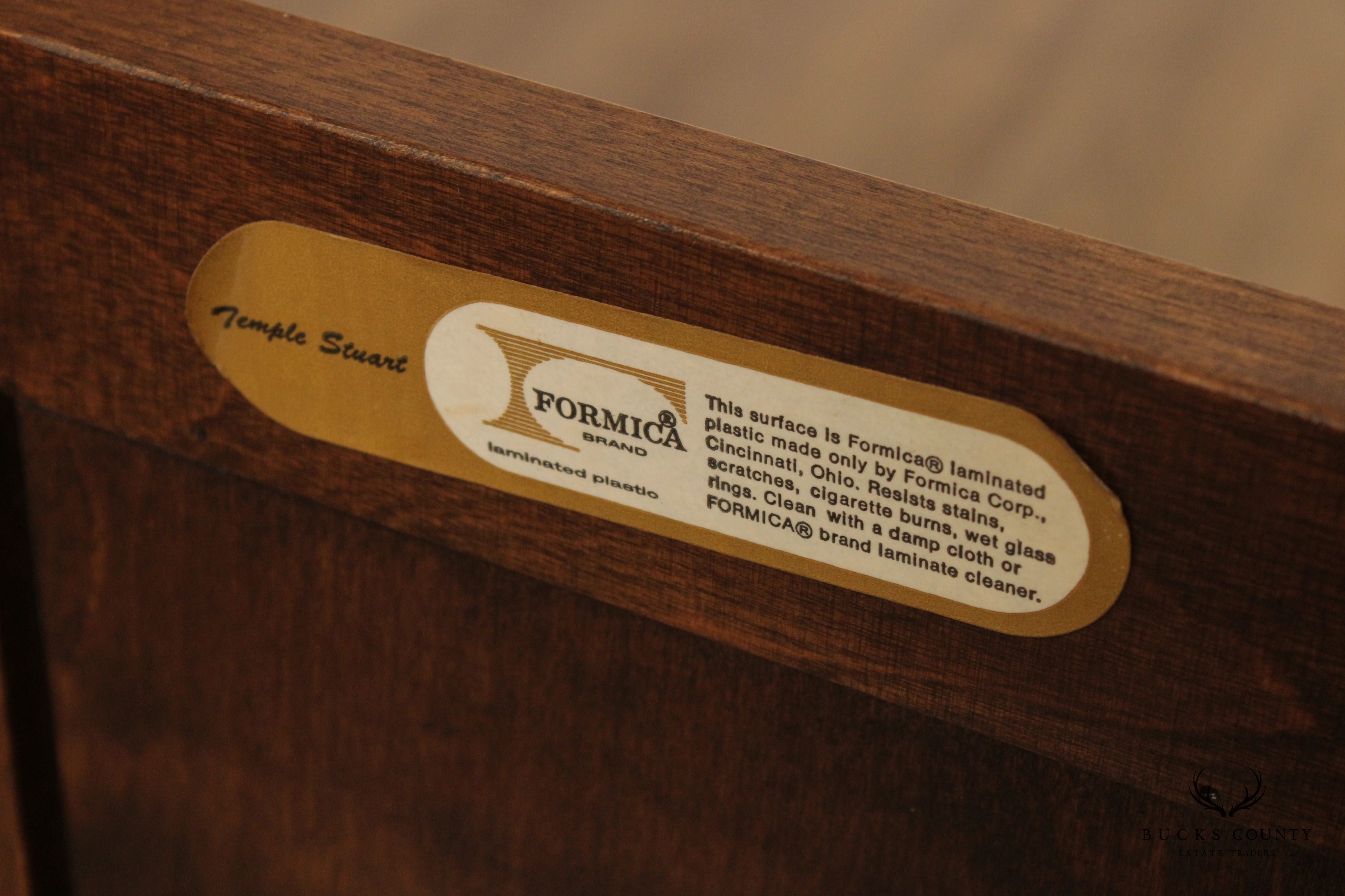 Temple Stuart Vintage Maple Flip-Top Server Bar