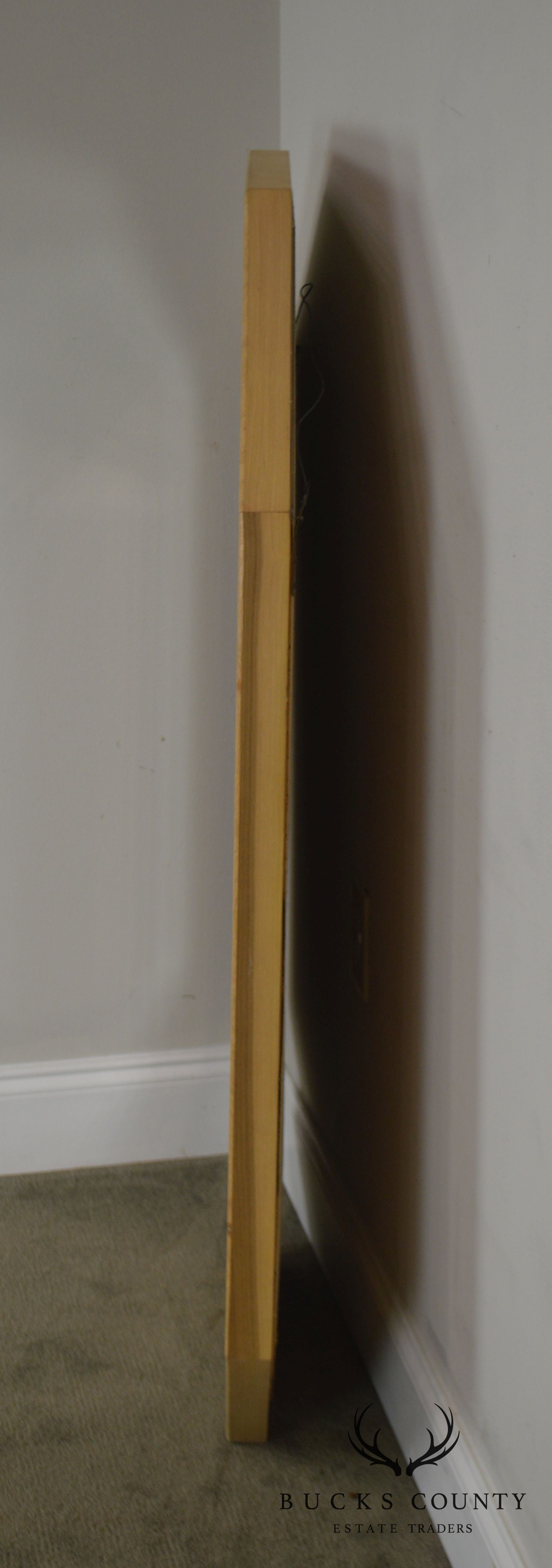 Henredon Scene Two Burl Wood Octagonal Mirror