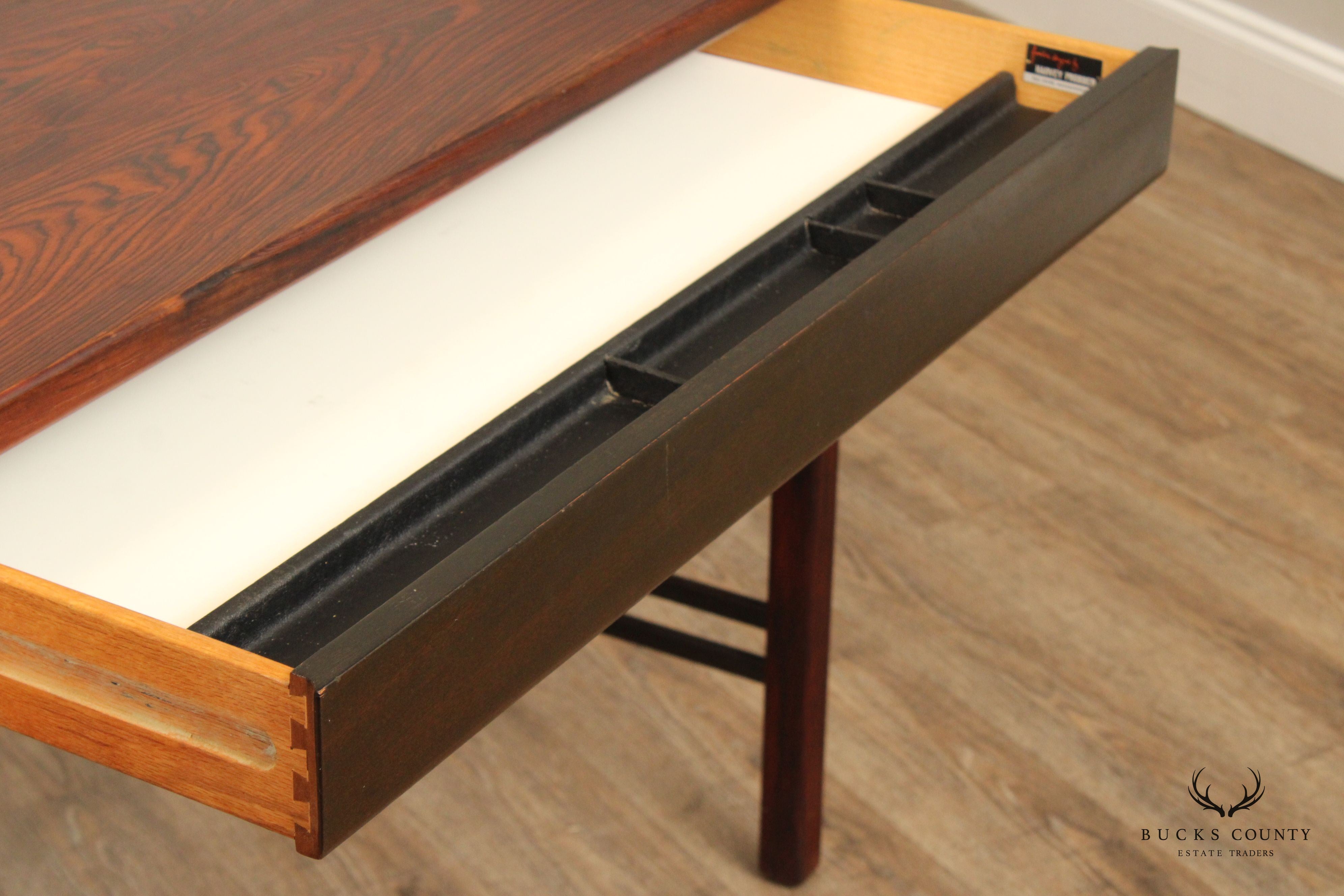 Harvey Probber Mid Century Modern Rosewood Writing Desk