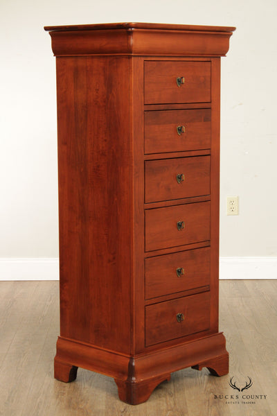 Antique Louis Philippe Style Cherry Chest of Drawers for sale at Pamono