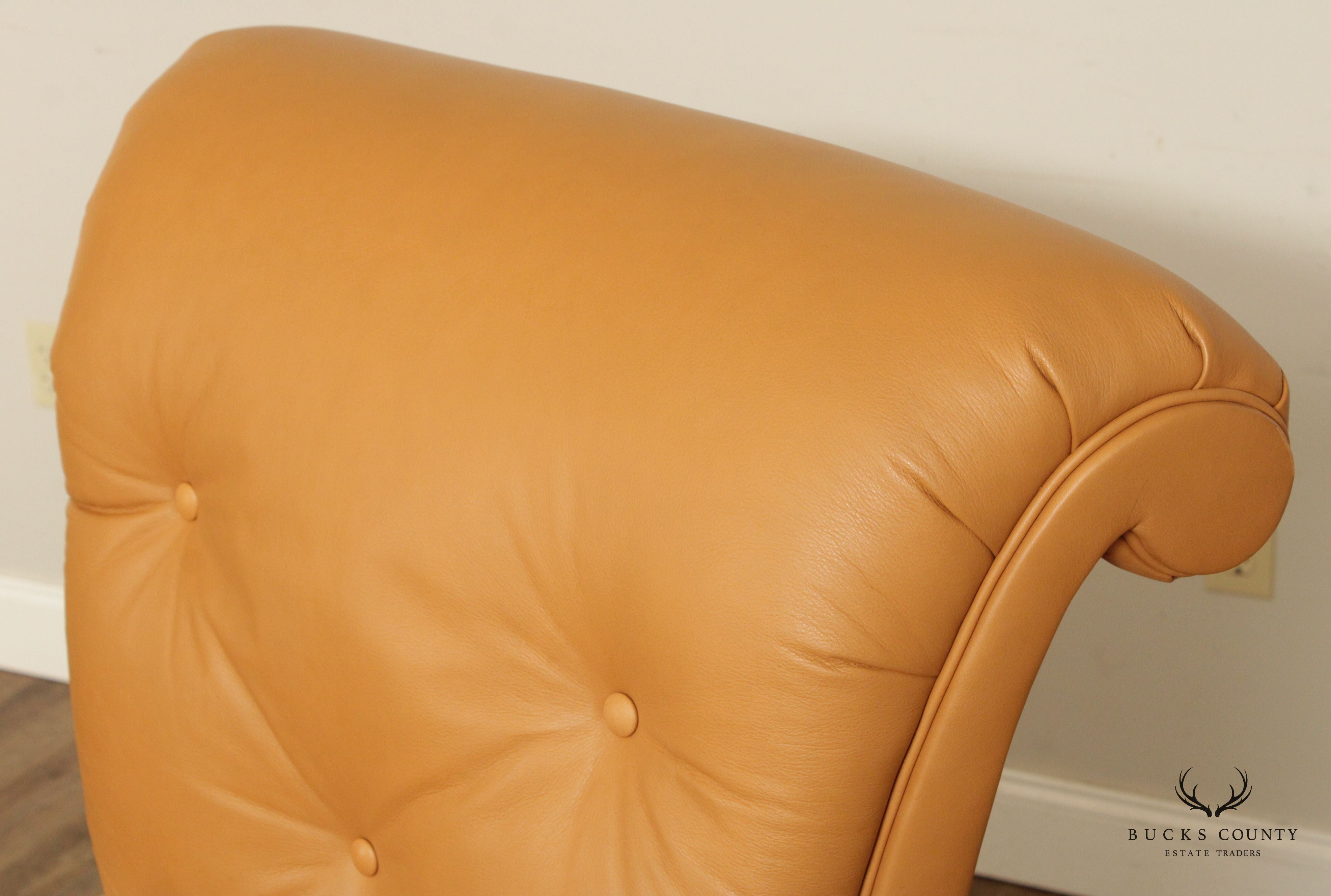 Leathercraft Tufted Leather Executive Office Armchair (K)