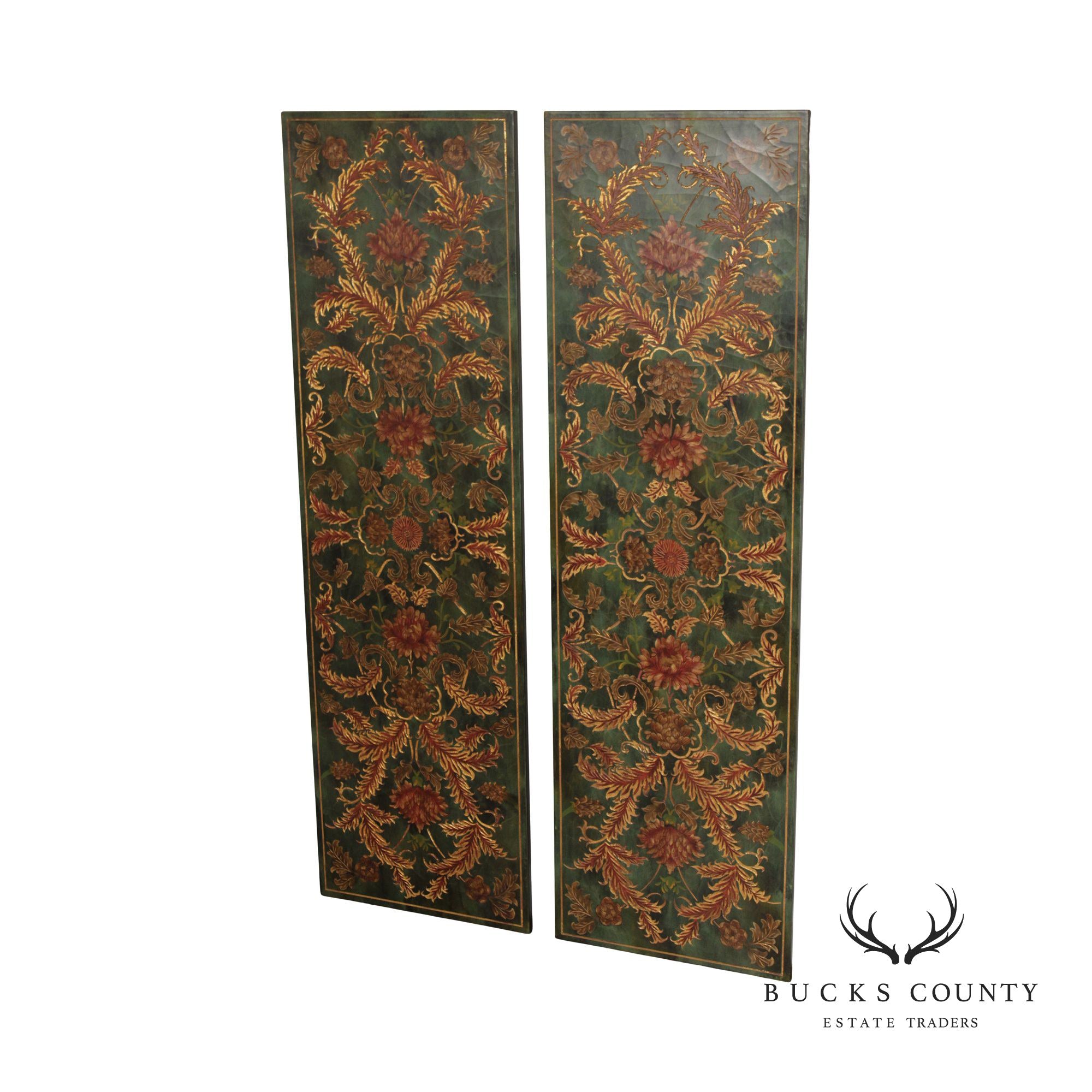Sarreid Pair of Decorative Floral Wall Panels