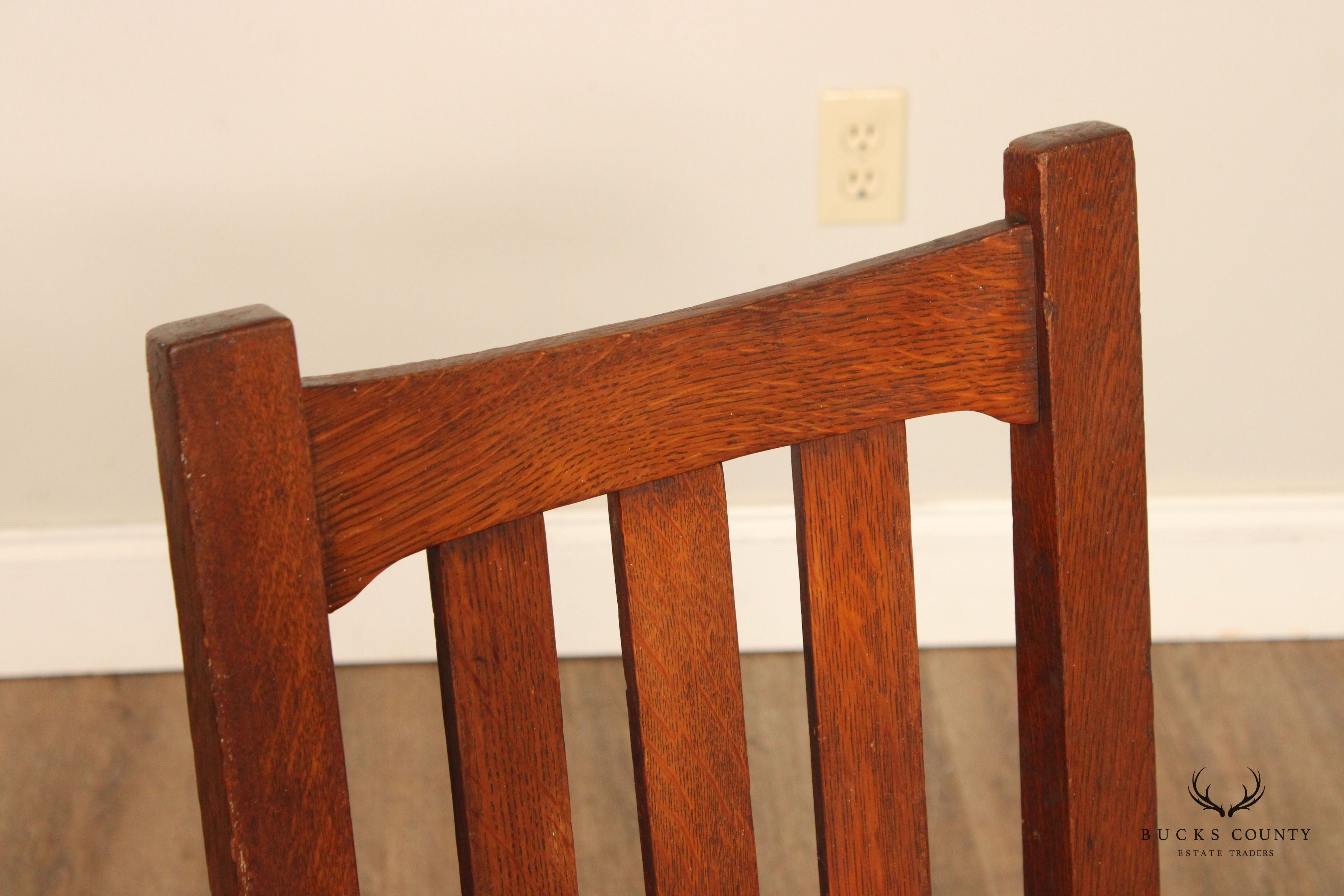 Stickley Brothers Quaint Furniture Mission Oak Side Chair