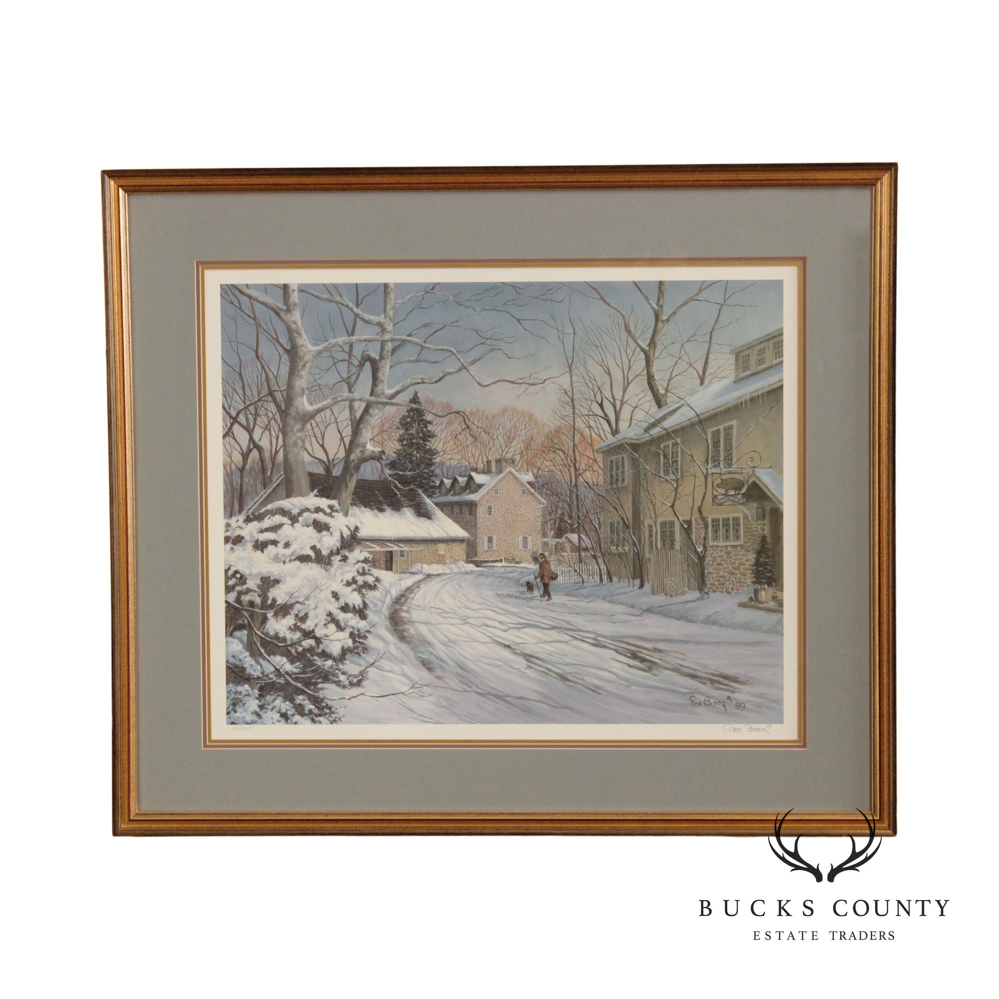 George Booz 'Phillips Mill Corner' Fine Art Print