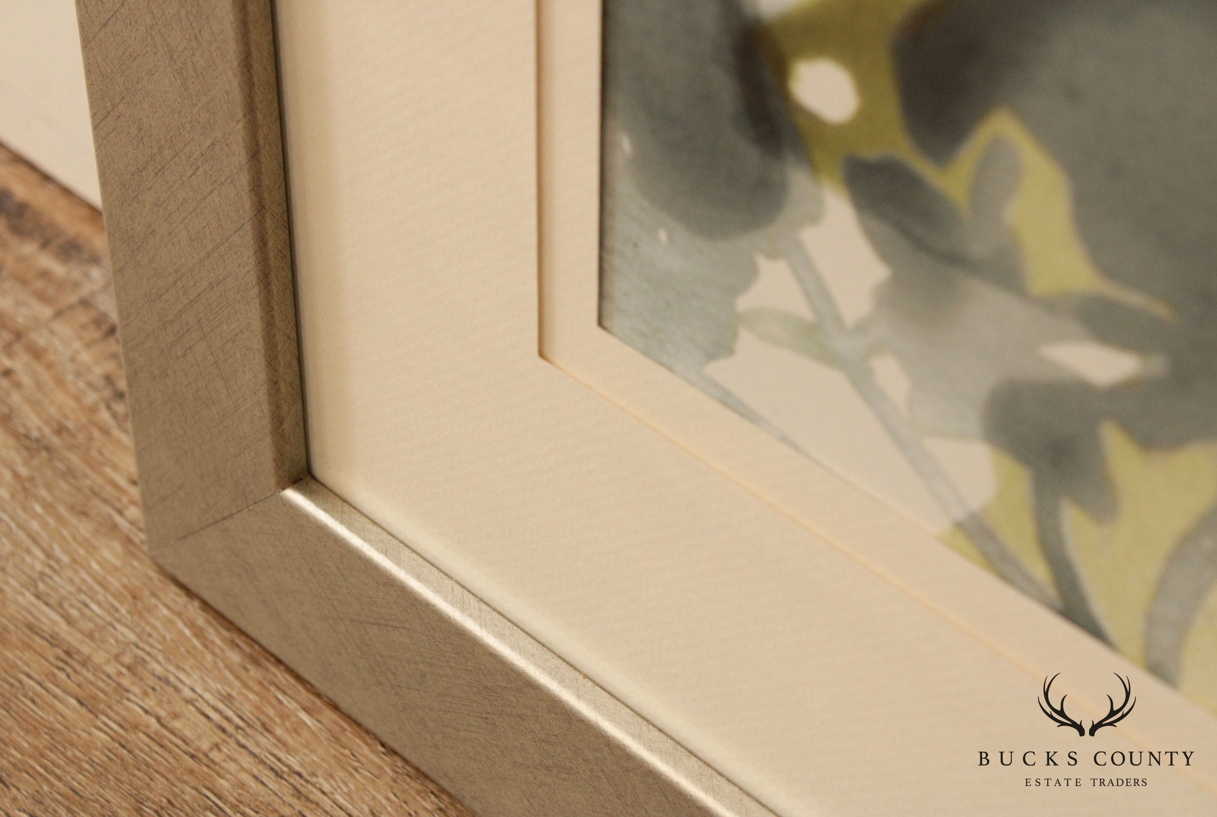 Abstract Fauna Assortment Custom Framed Giclee Print