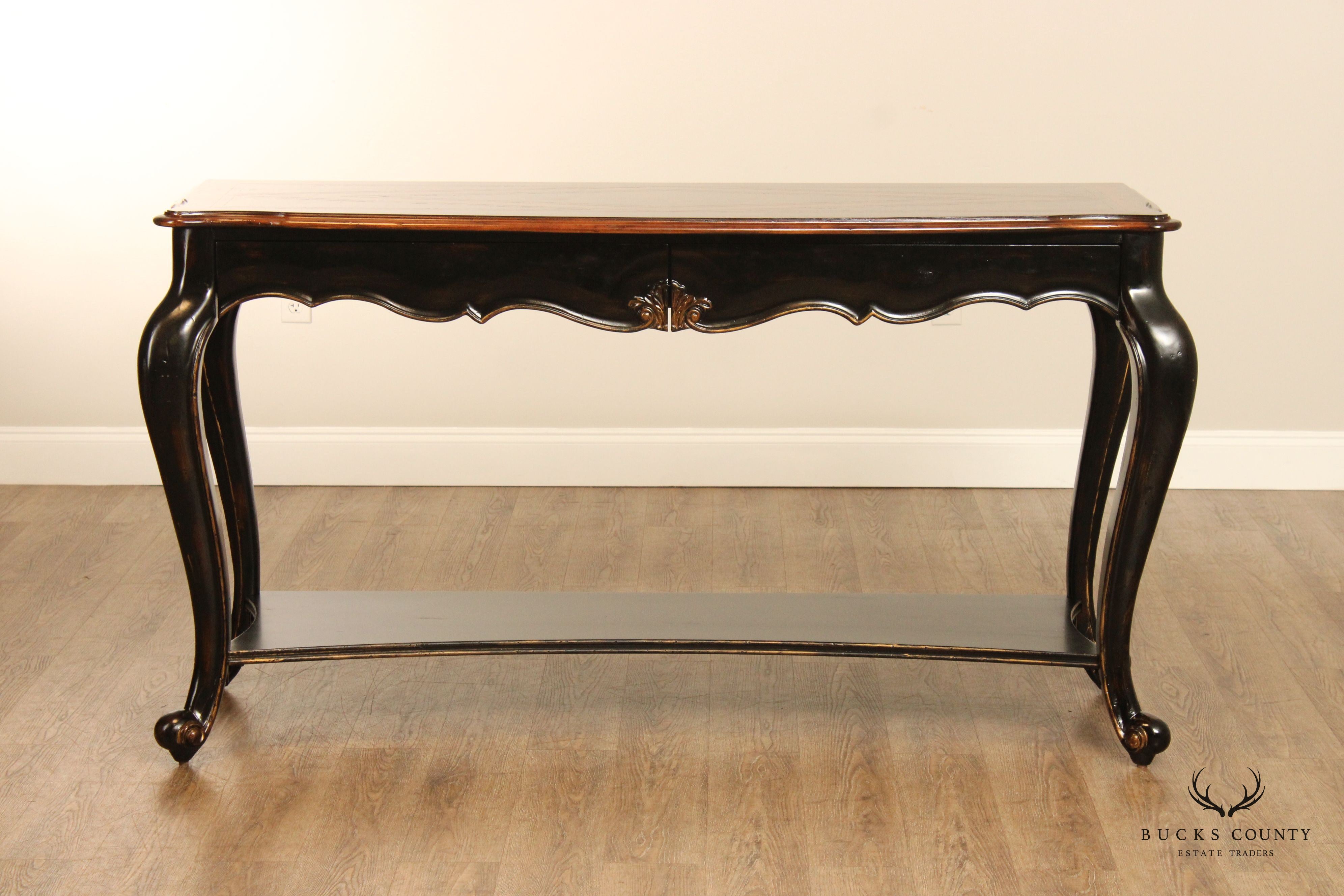 Hooker Furniture 'Grandover' Ebonized Console Table