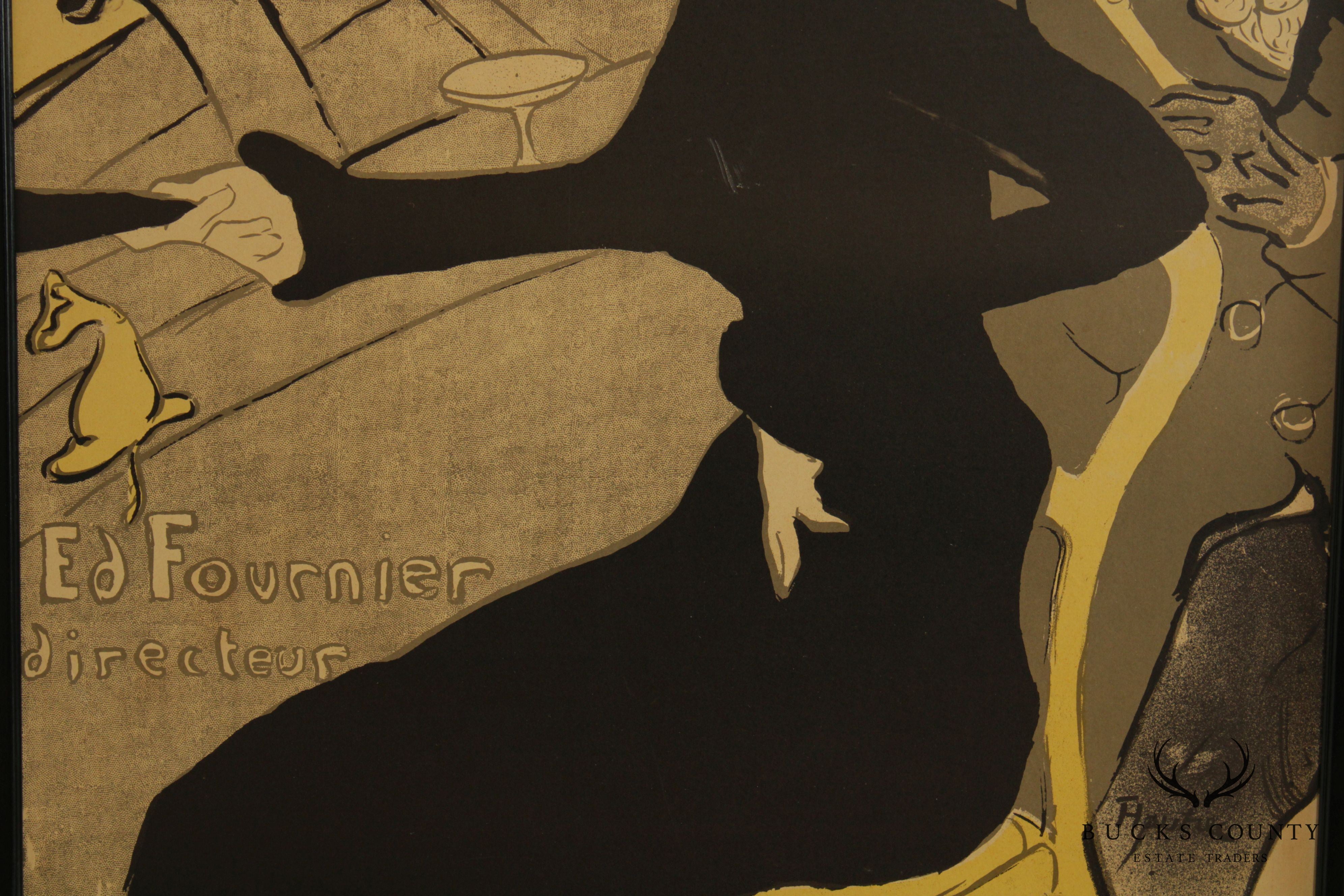 Henri De Toulouse-Lautrec Divan Japonais Fine Art Print