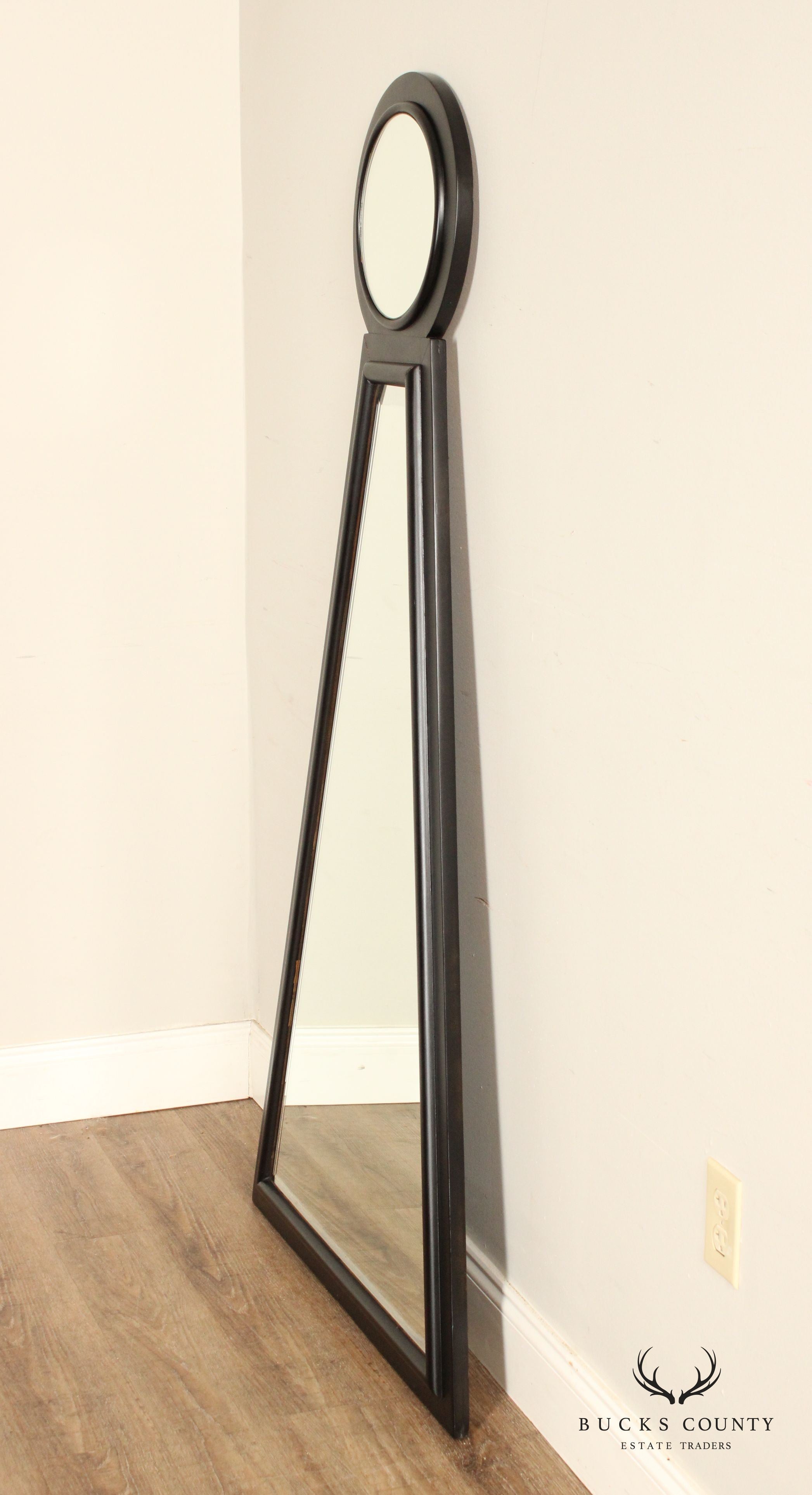 Post Modern Keyhole Full Length Beveled Mirror