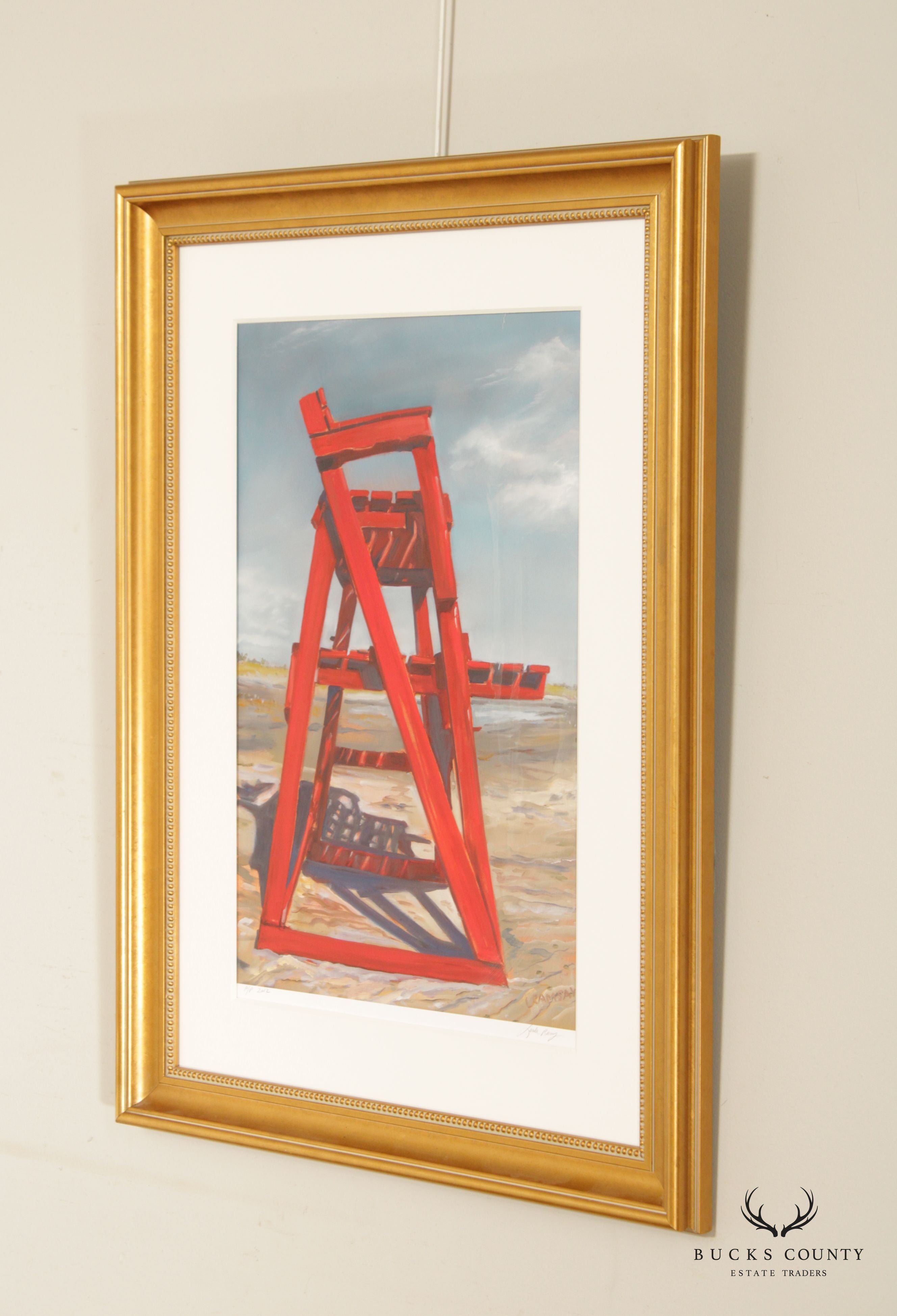 Linda Ramsay 'Guard Stand' Original Artist's Proof Print