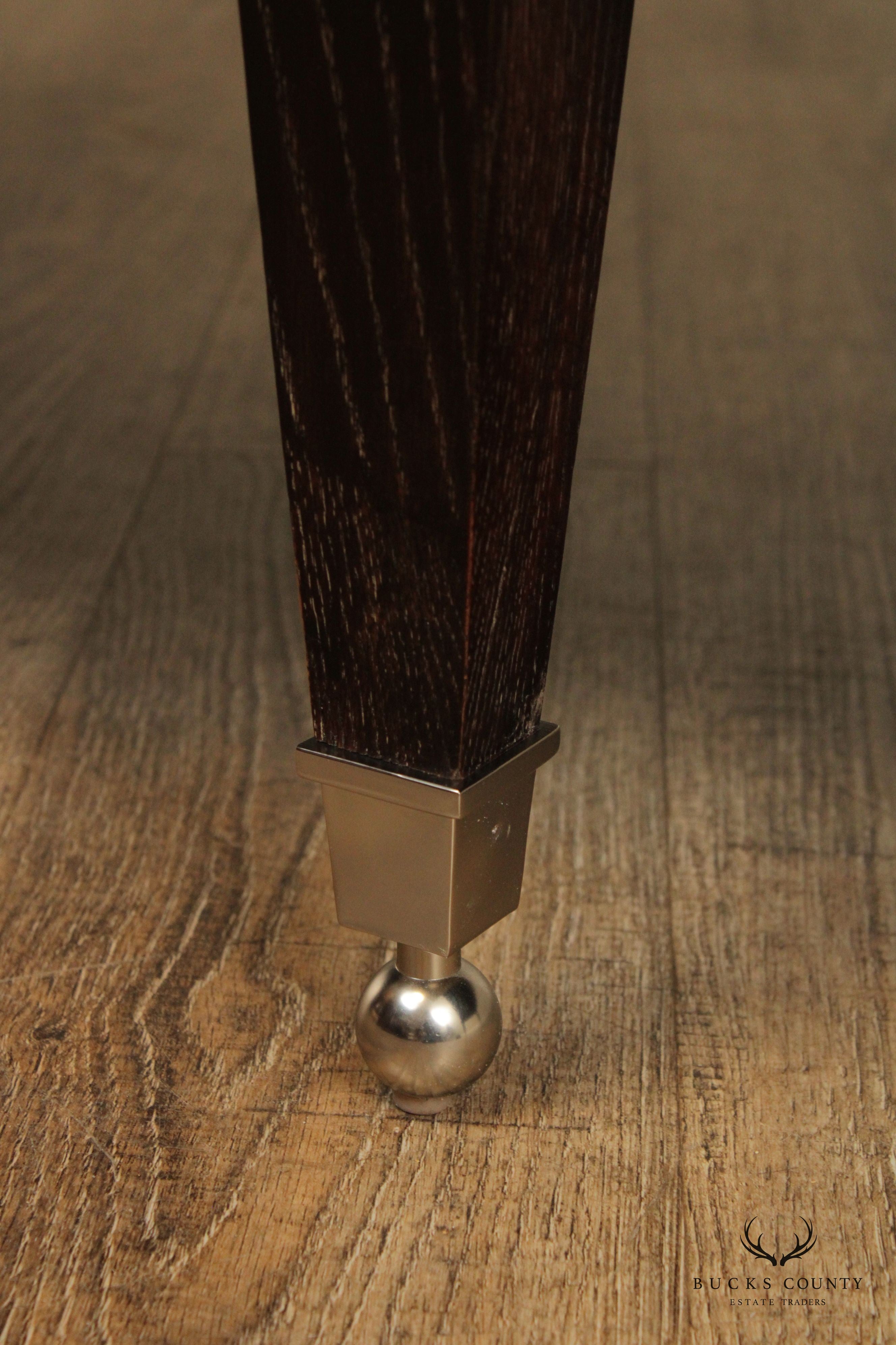 Drexel Heritage Contemporary Style Faux Alligator Haberdashery Chest