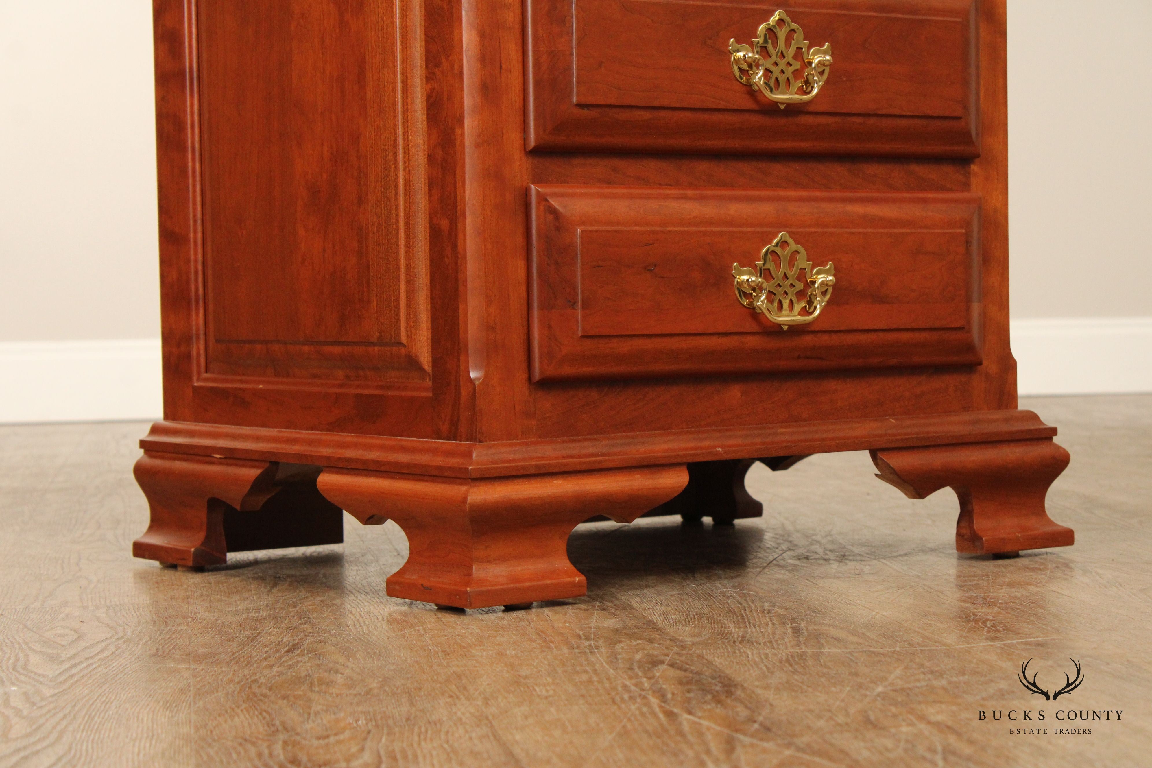 Millcraft 'Victoria's Tradition' Solid Cherry Three-Drawer Nightstand