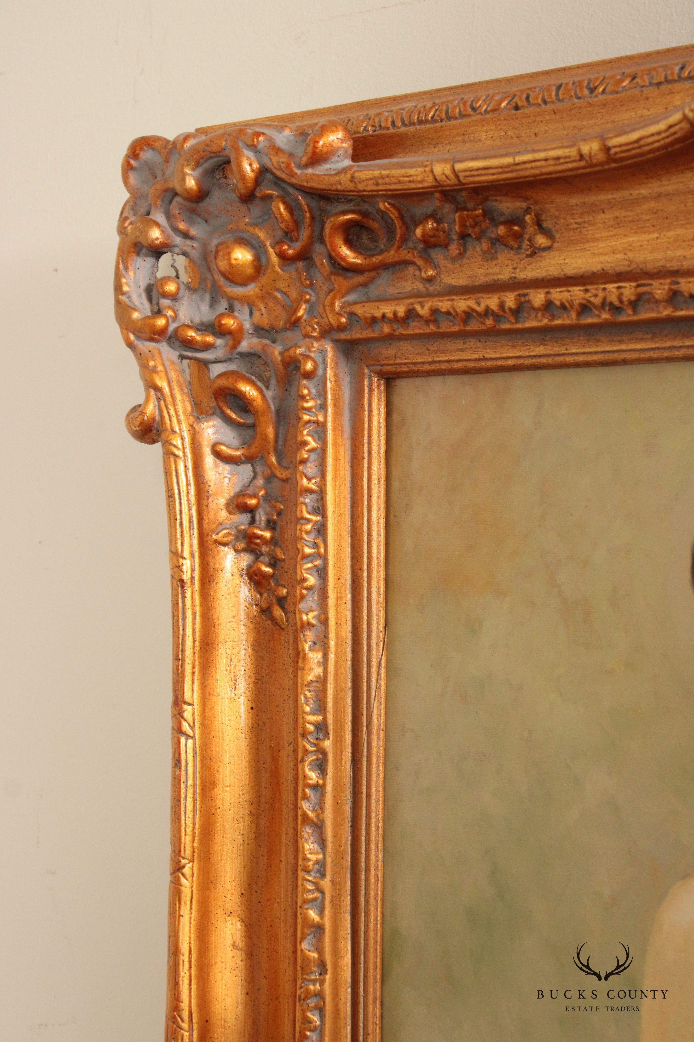 20th C. Portrait of 'Ballerina' Original Oil Painting, Signed ' H. Cooper'