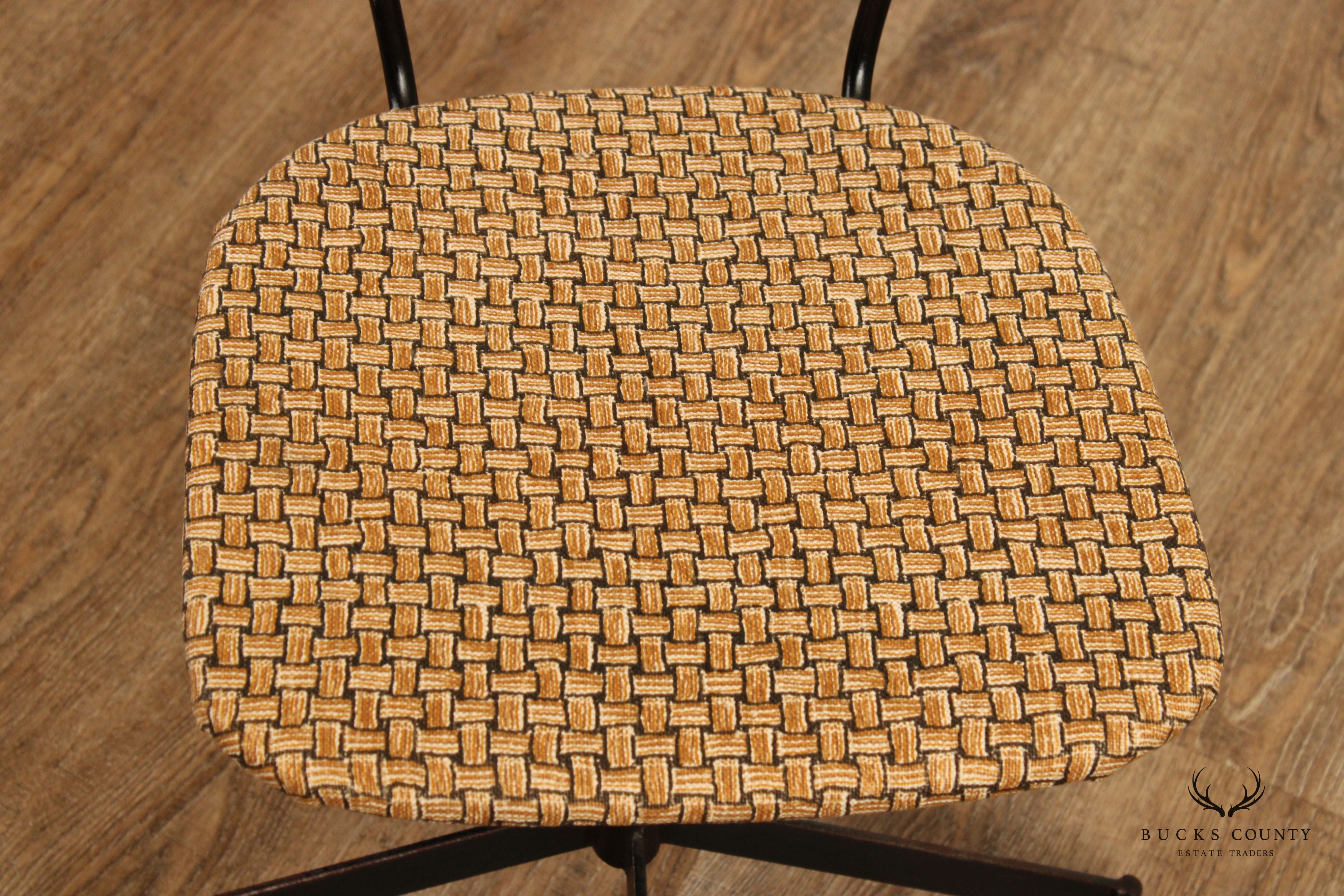 Clifford Pascoe Style Mid Century Modern Swivel Desk Chair