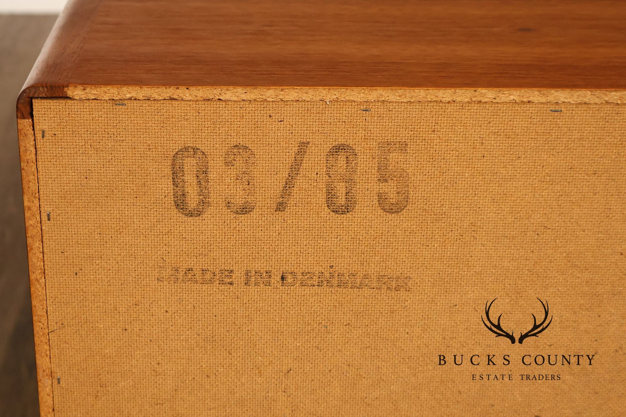 Danish Modern Teak Credenza By H.P. Hansen