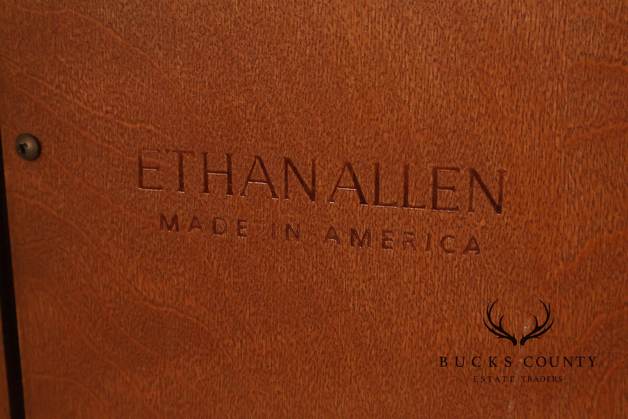 Ethan Allen 'New Impressions' Cherry Wall Mirror