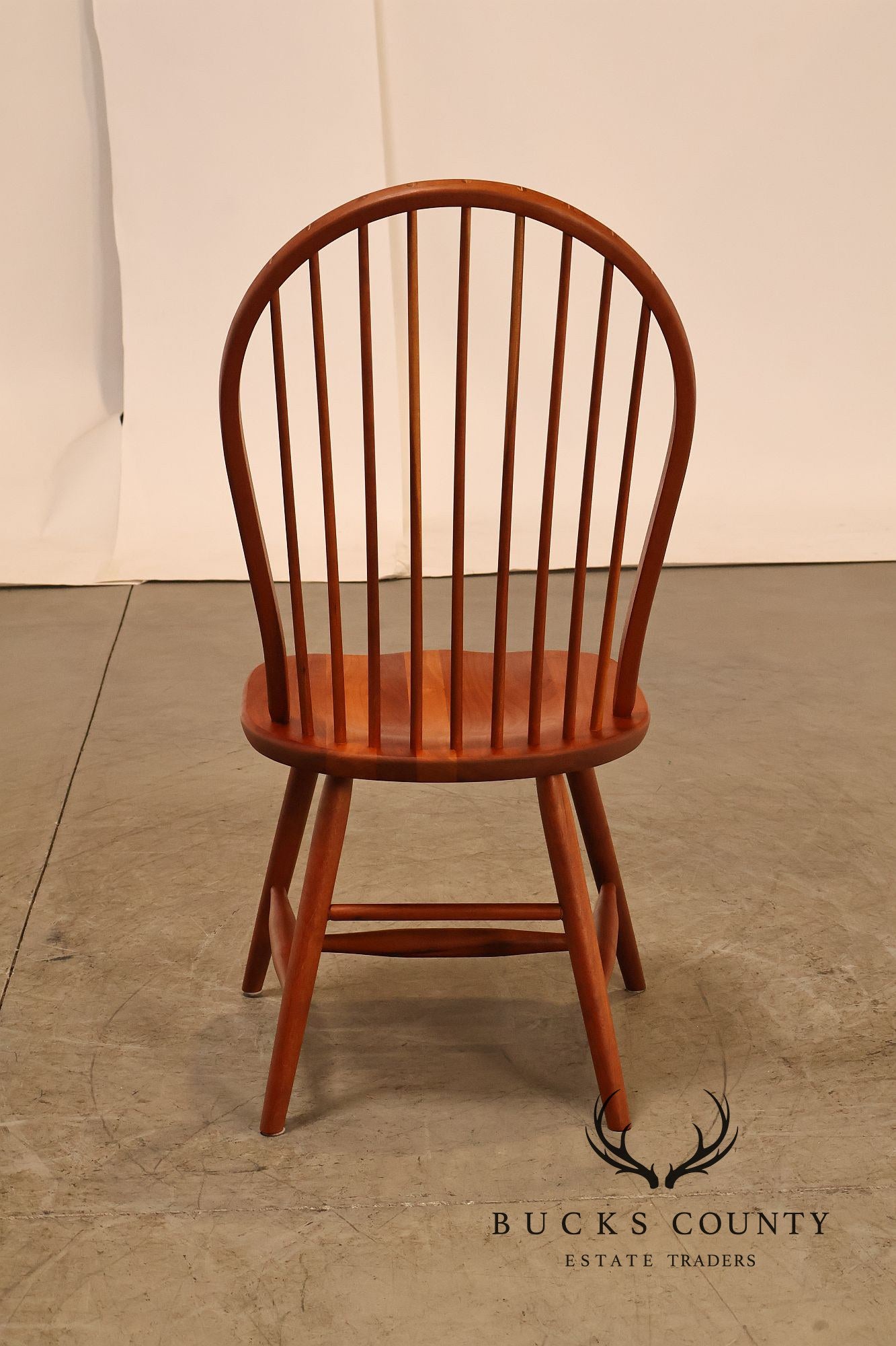 Martin’s Inc Windsor Style Set of 6 Cherry Dining Chairs