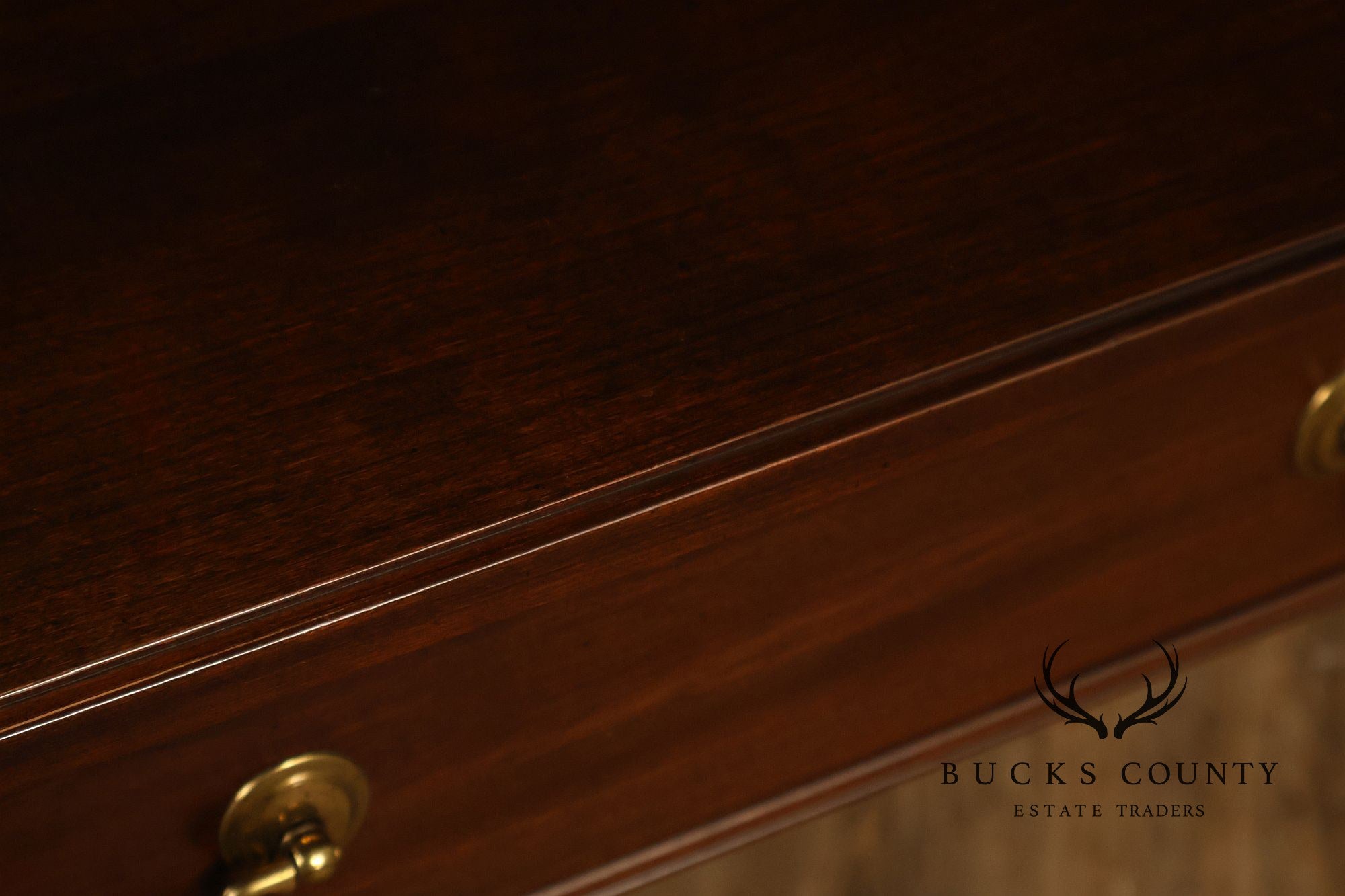 Ethan Allen Chippendale Style Georgian Court Cherry Sofa Table