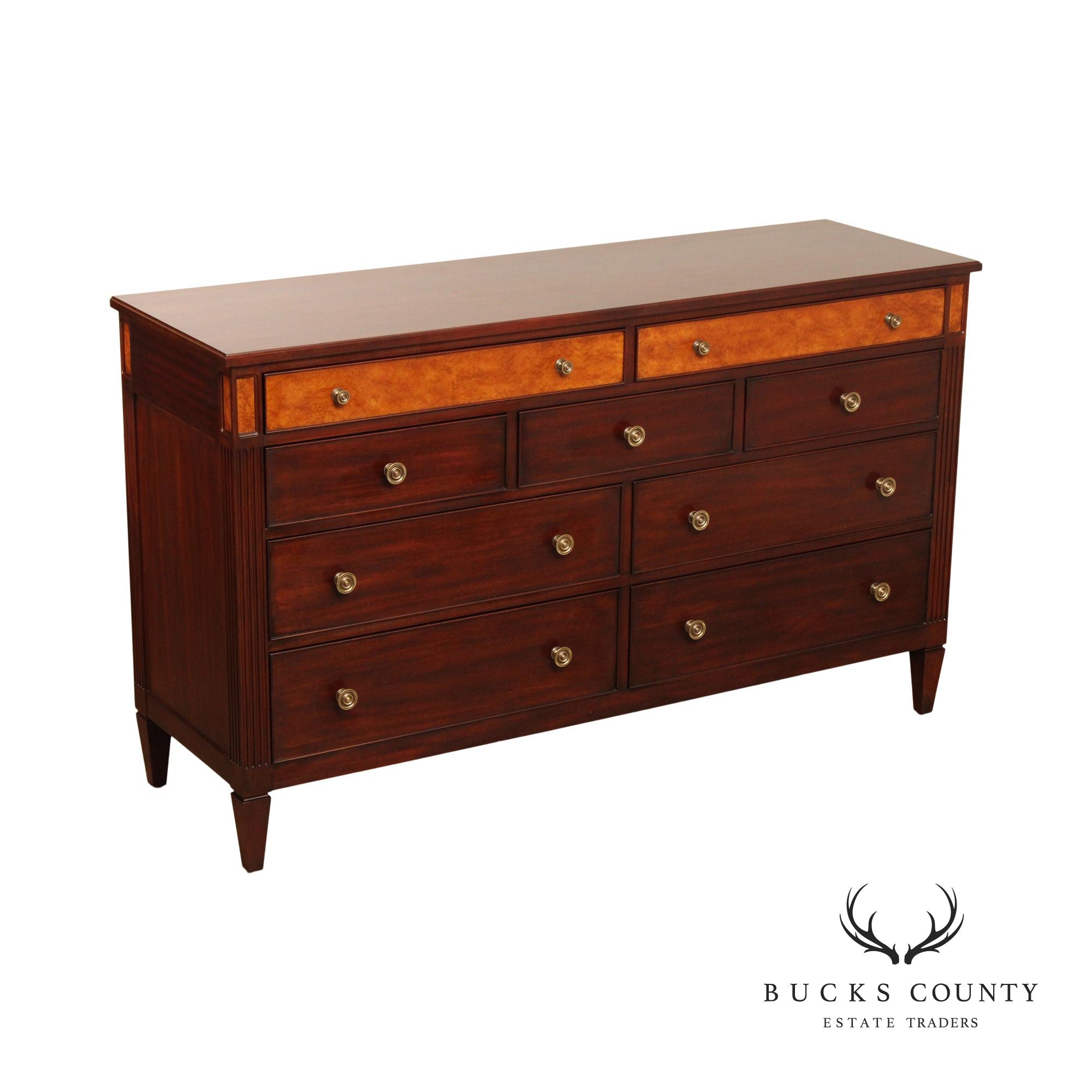 Henkel Harris Federal Style Mahogany Dresser