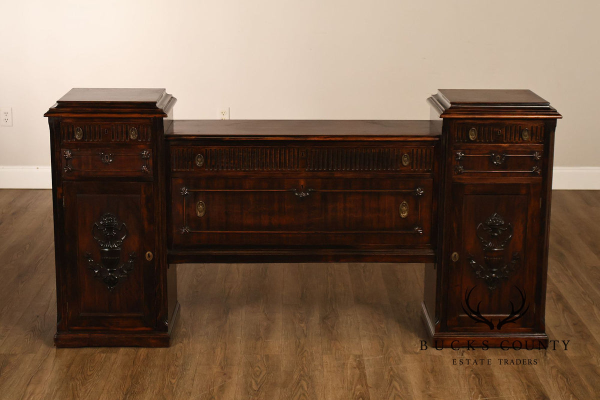 Mohlhenrich 1930’s Adam Style Mahogany Sideboard