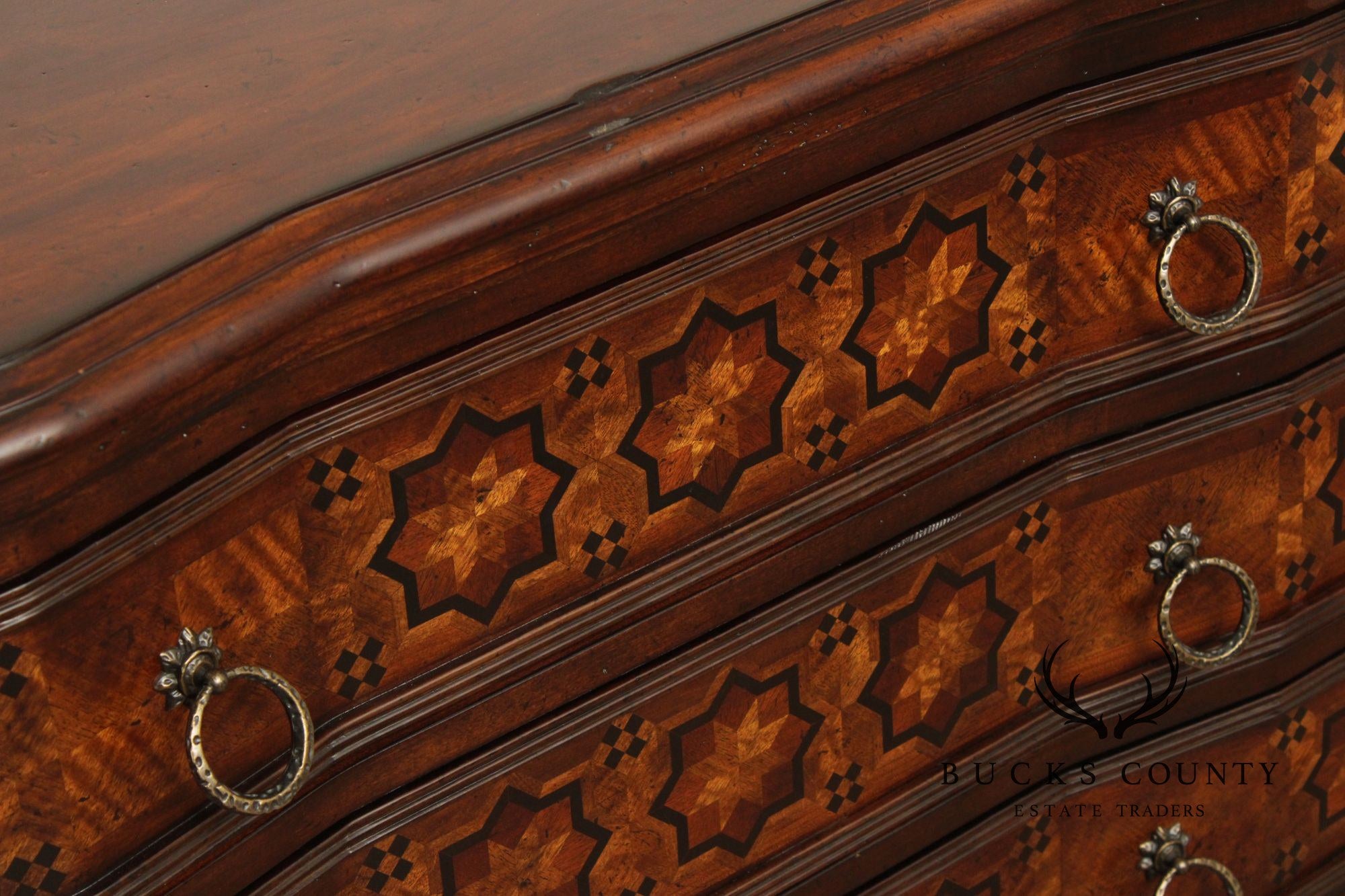 Hooker 'Seven Seas' Parquetry Chest of Drawers