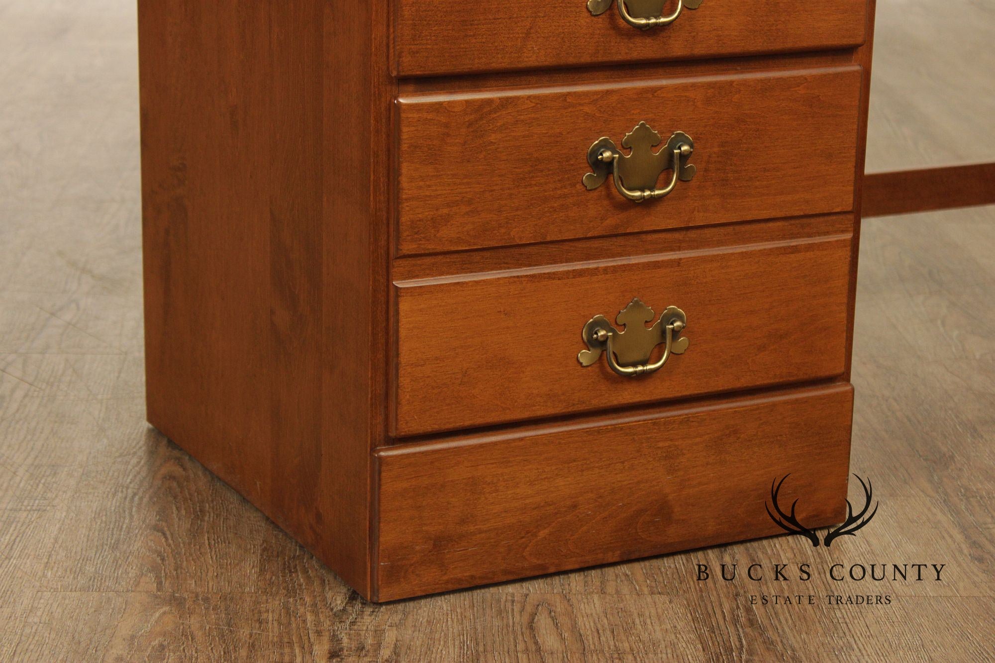 Ethan Allen Custom Room Plan Maple Writing Desk