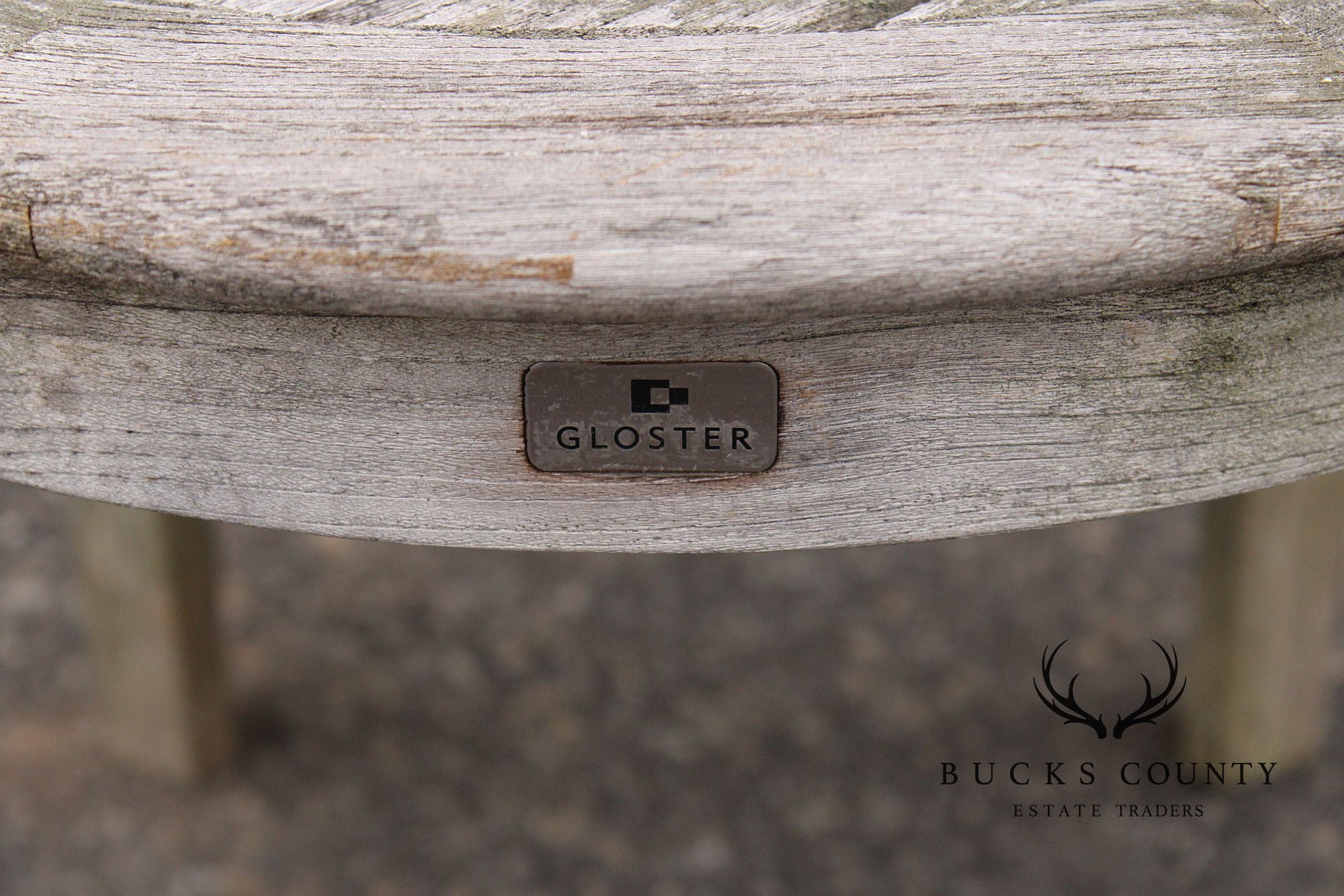 Gloster Outdoor Teak Round Side Table