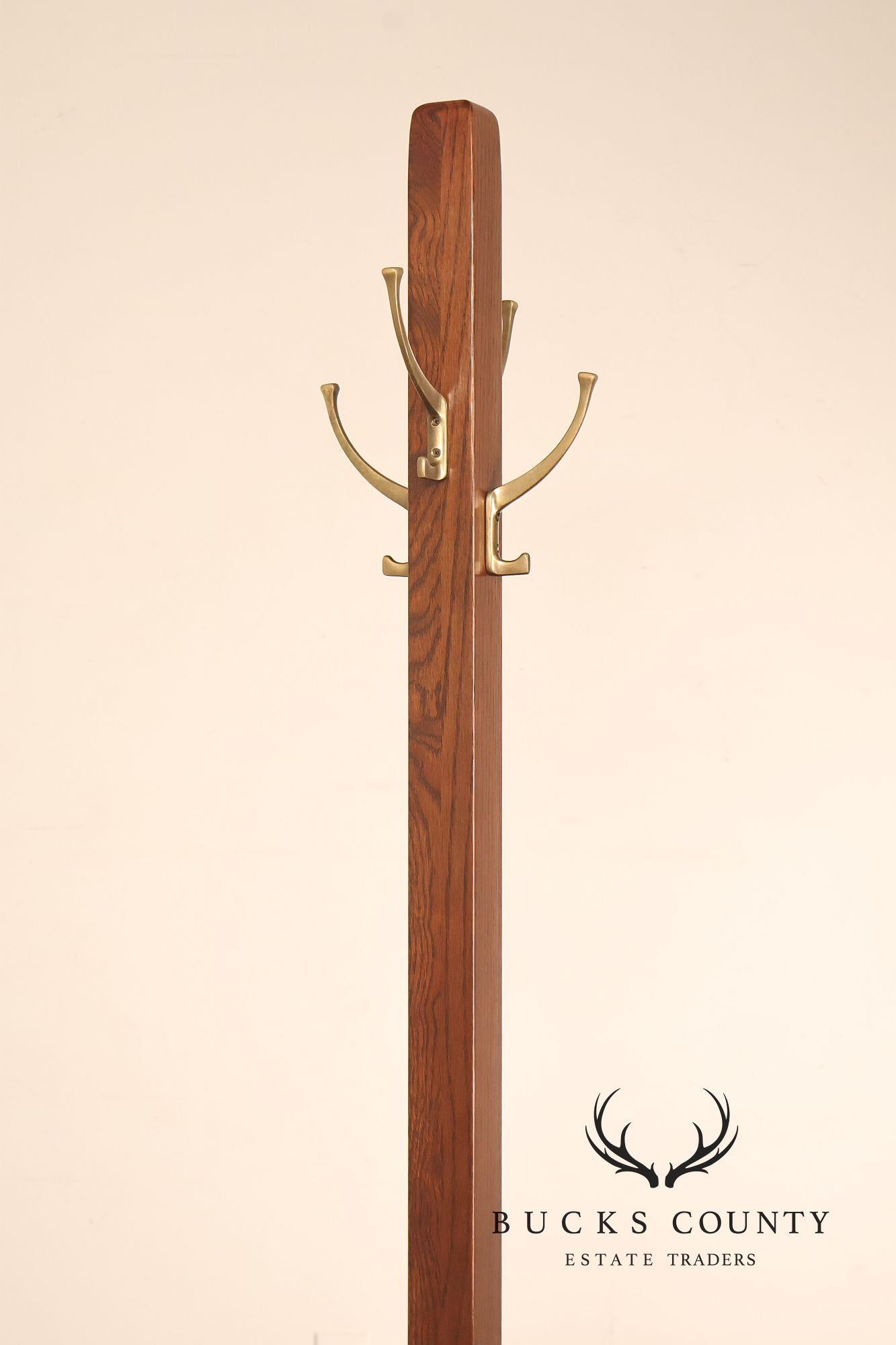 Stickley Mission Oak Hall Tree Coat Rack