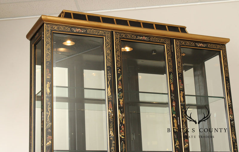 Pulaski Furniture Chinoiserie Pagoda Display Cabinet