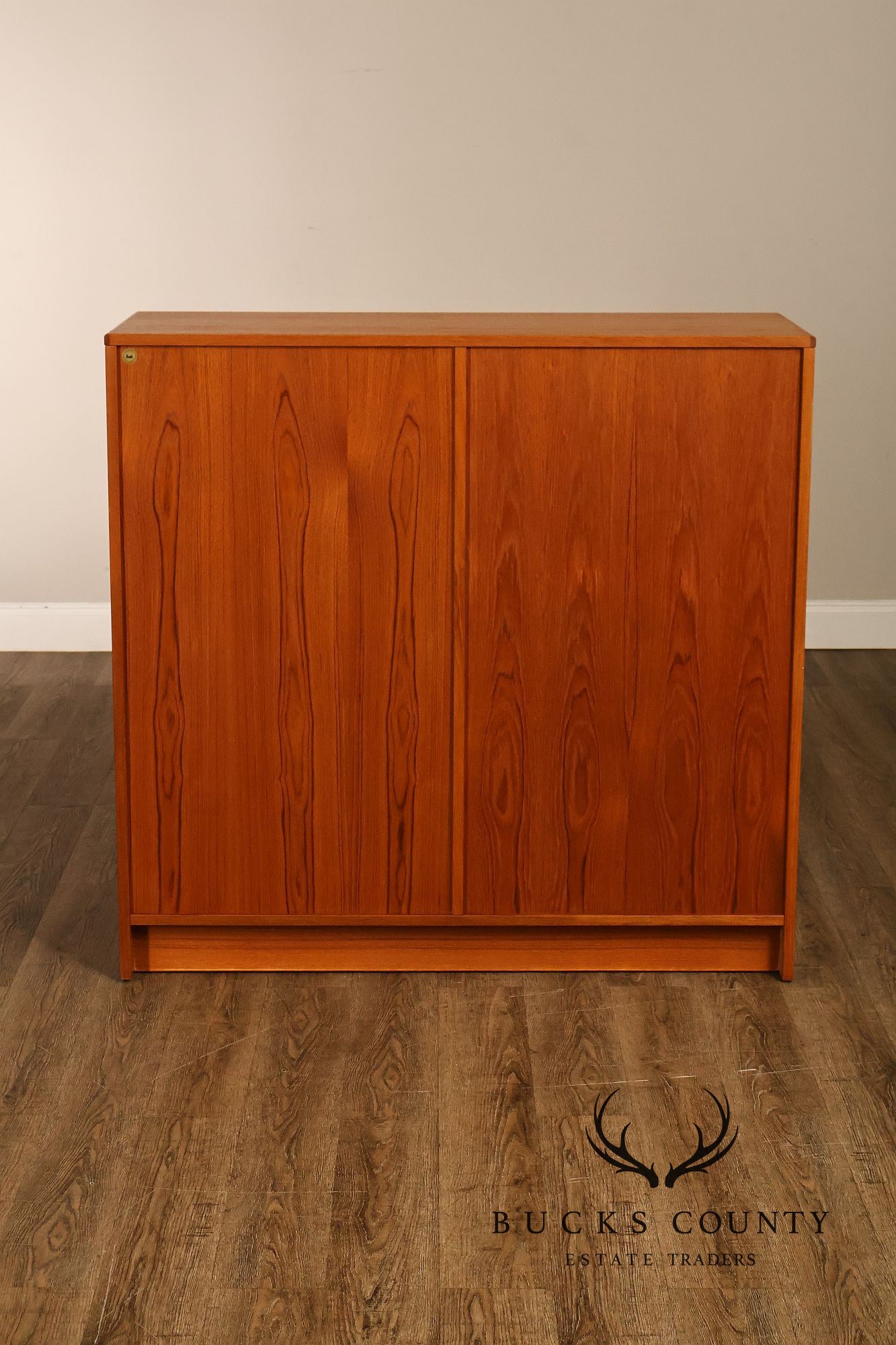 Scan Coll Danish Modern Teak Gentlemen’s Chest