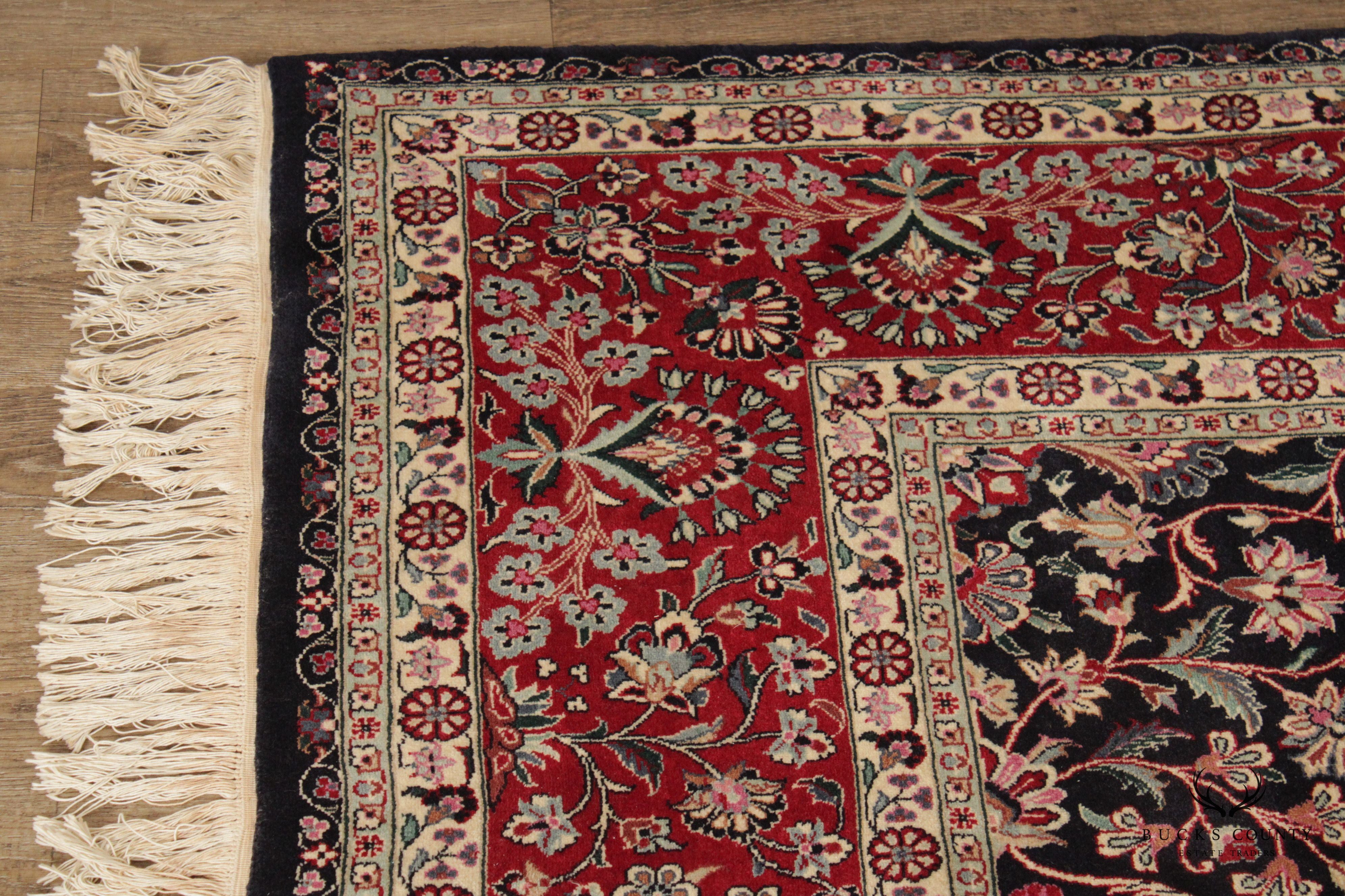 Persian Tabriz Hand-Tied Area Rug, 11' x 8'