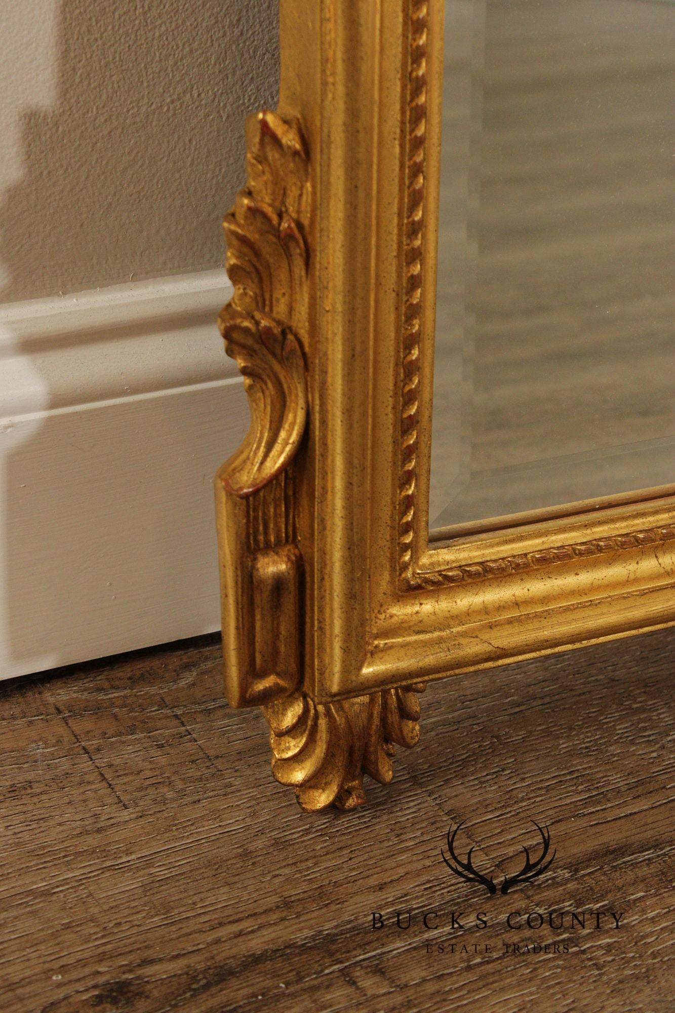 Carvers' Guild Adam Style Giltwood Wall Mirror