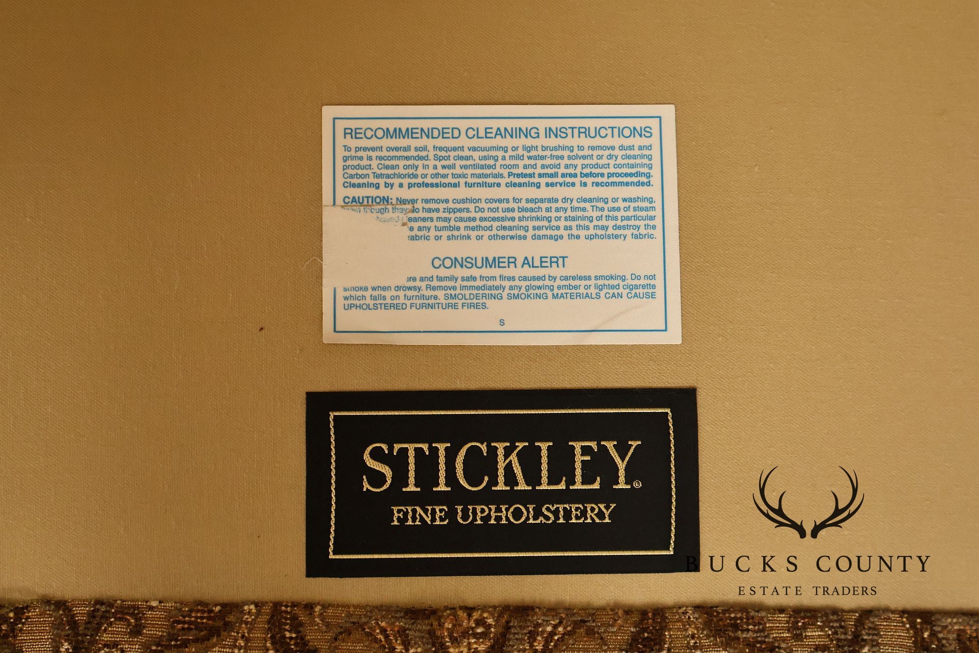 Stickley Upholstery Traditional Upholstered Loveseat