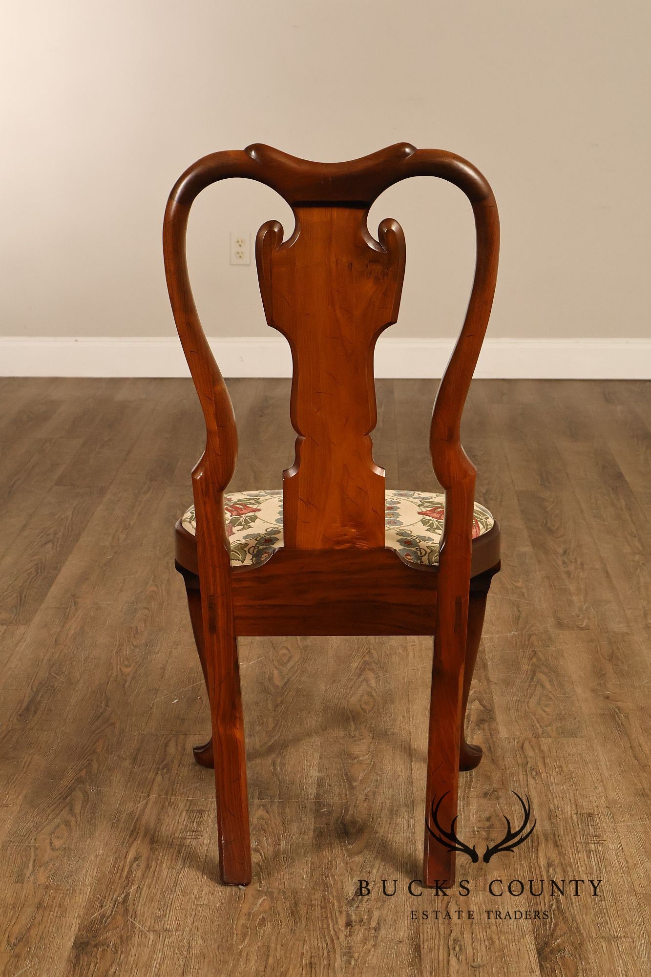 Saybolt Cleland Queen Anne Style Walnut Side Chair
