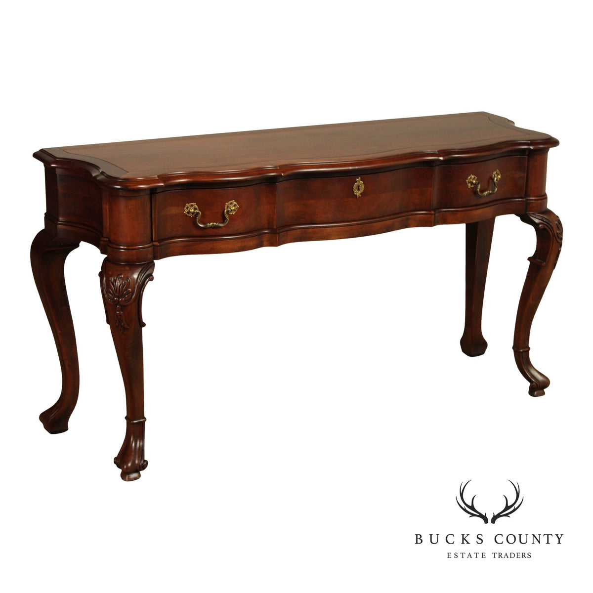 Century Furniture 'Cardella' Carved Cherry Console