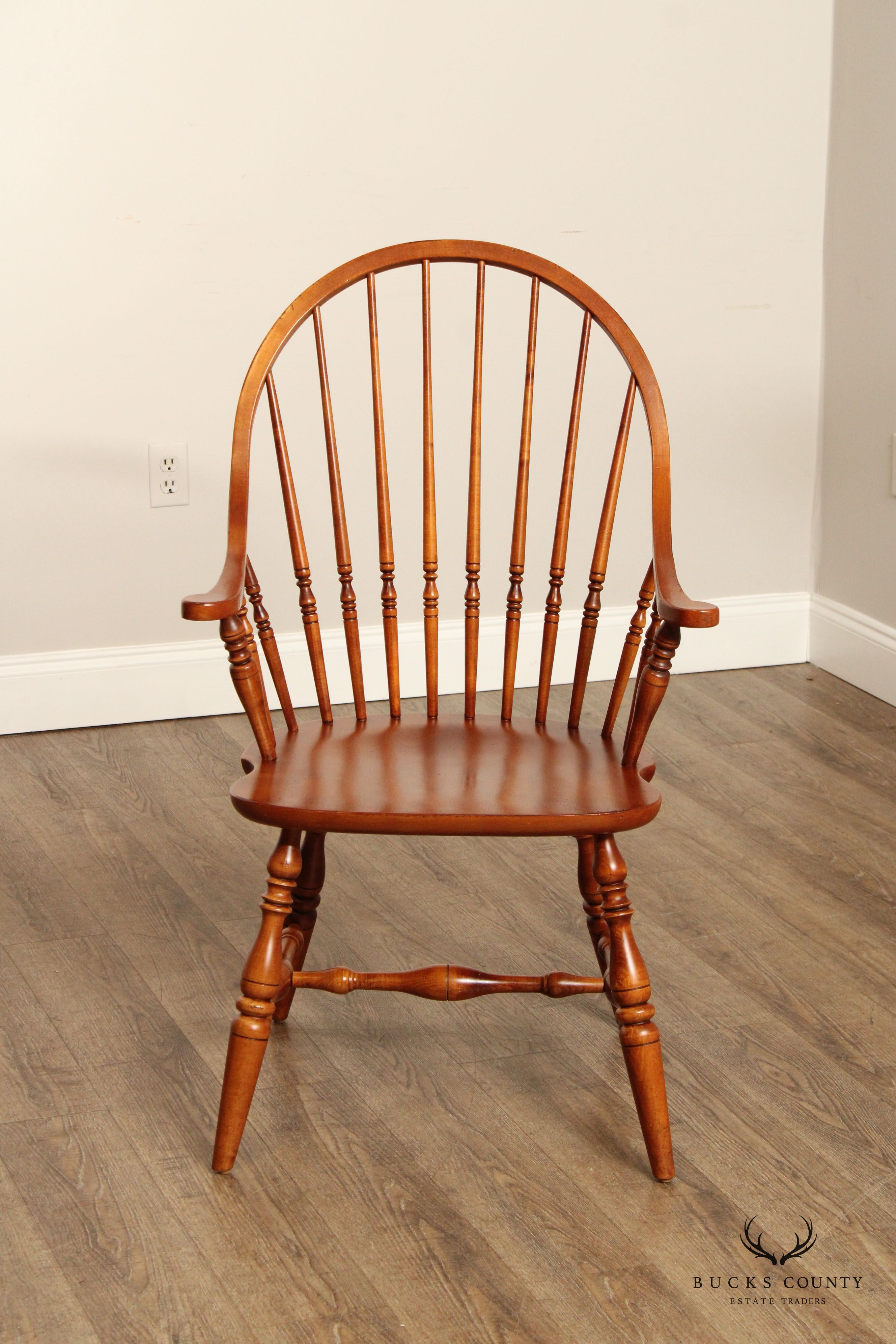 Ethan Allen 'Country Crossings' Maple Windsor Armchair