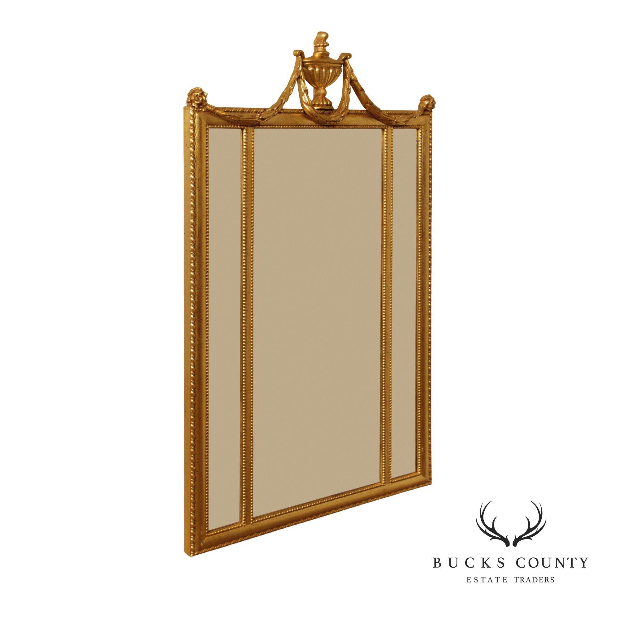 Ethan Allen Georgian Style Giltwood Mirror