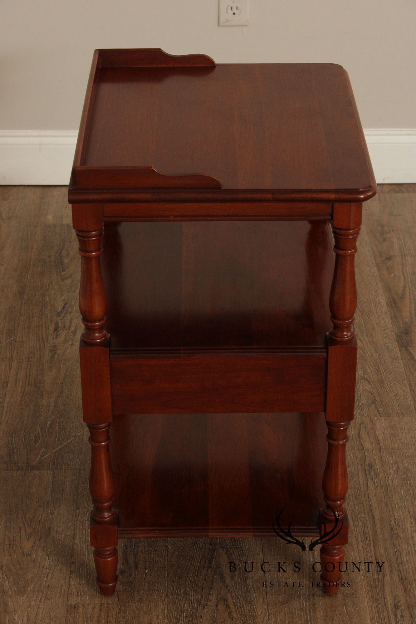 Pennsylvania House Cherry Three-Tier Nightstand