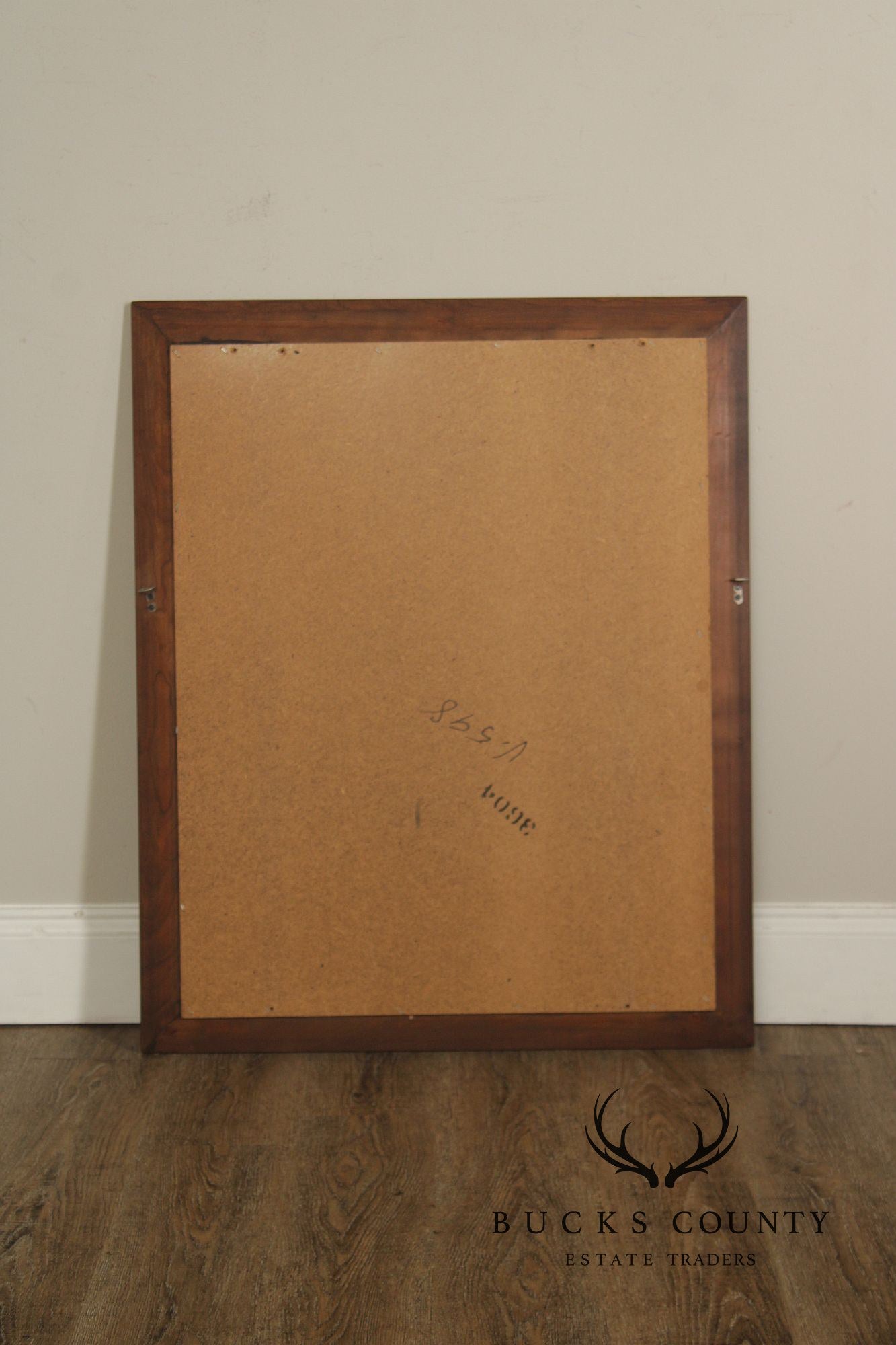Vintage Cherry Ogee Frame Wall Mirror