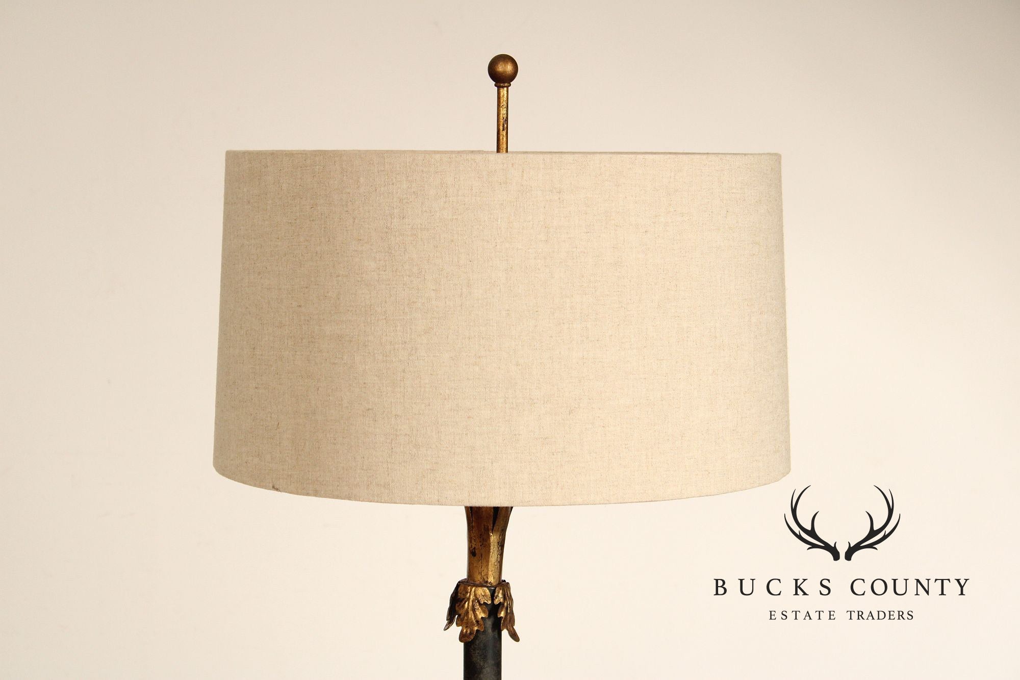 Aidan Gray 'Marshal' Forged Iron Floor Lamp