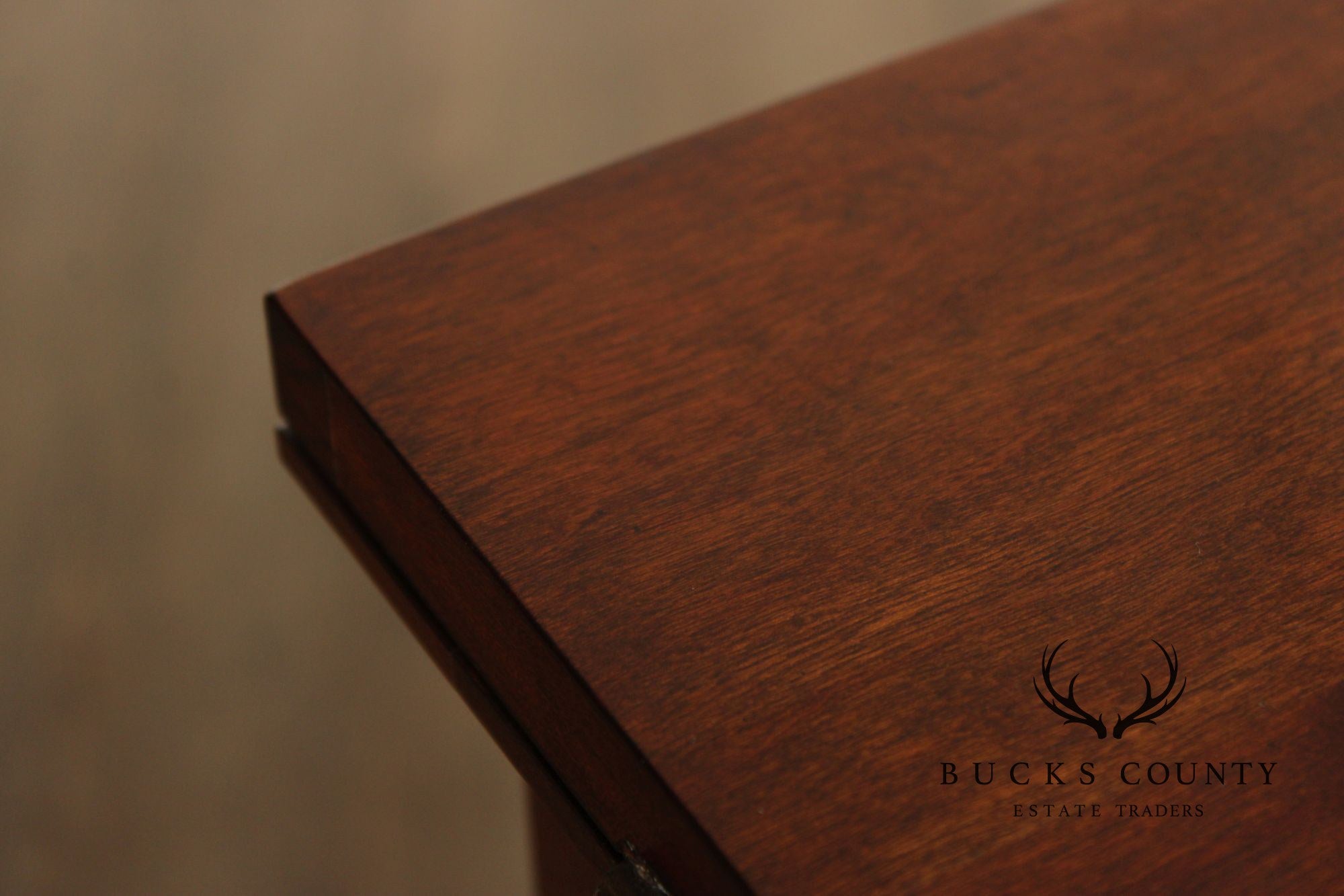 Pennsylvania House Cherry Flip Top Silver Chest Server Cabinet