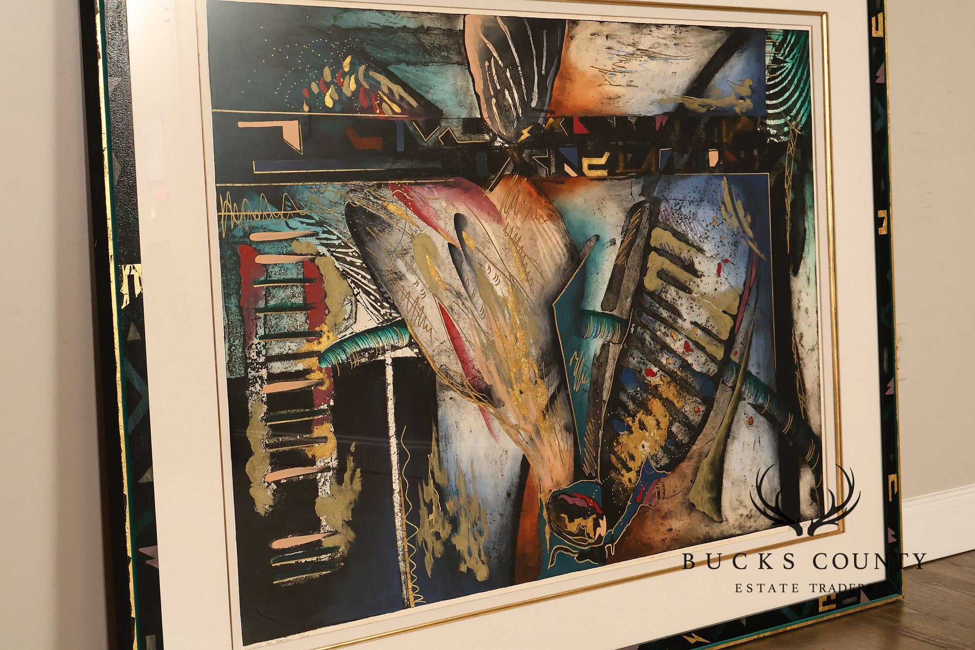 Robert Kostuck "Wings Of Passion" Signed Framed Print