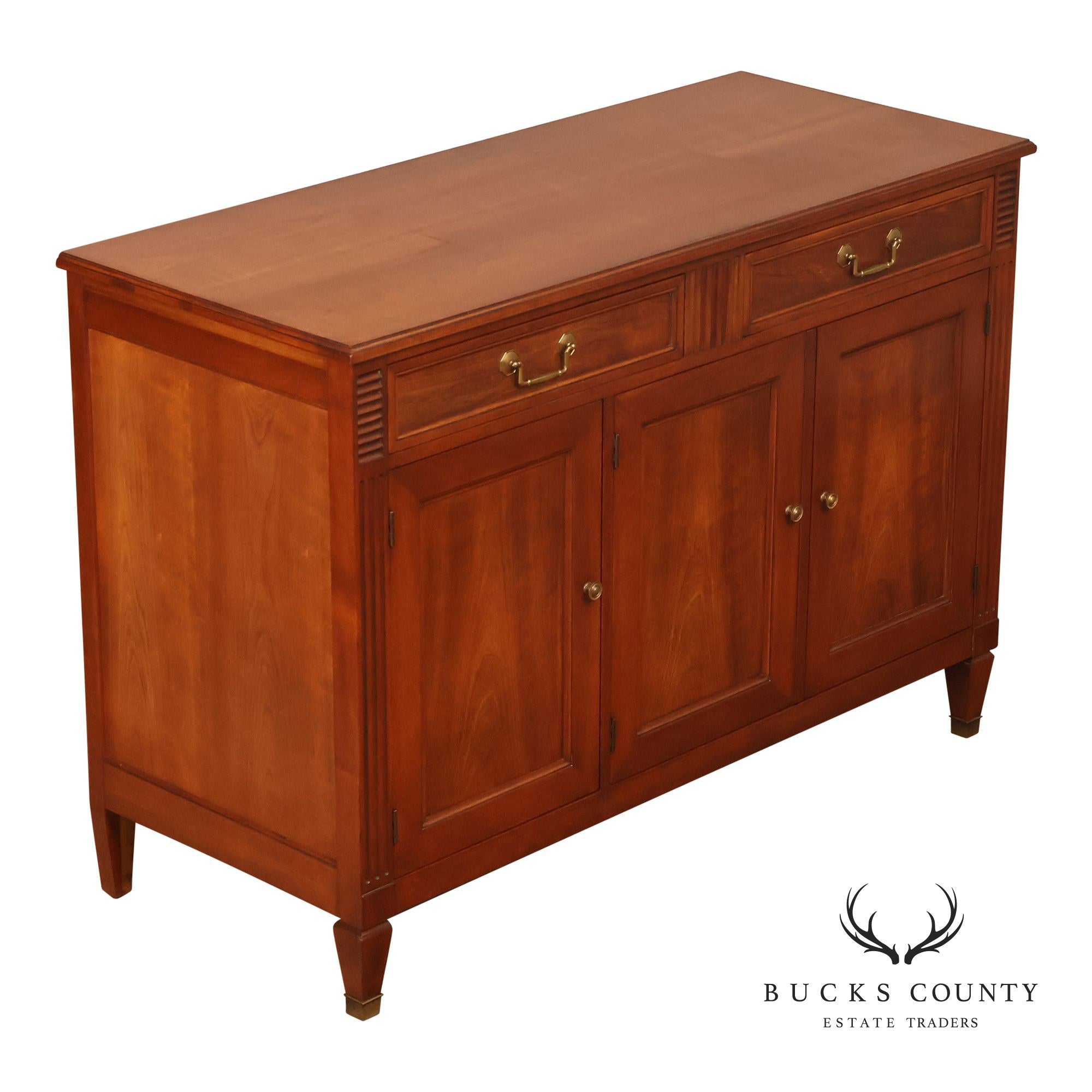 Kindel Directoire Style Vintage Fruitwood Buffet Sideboard